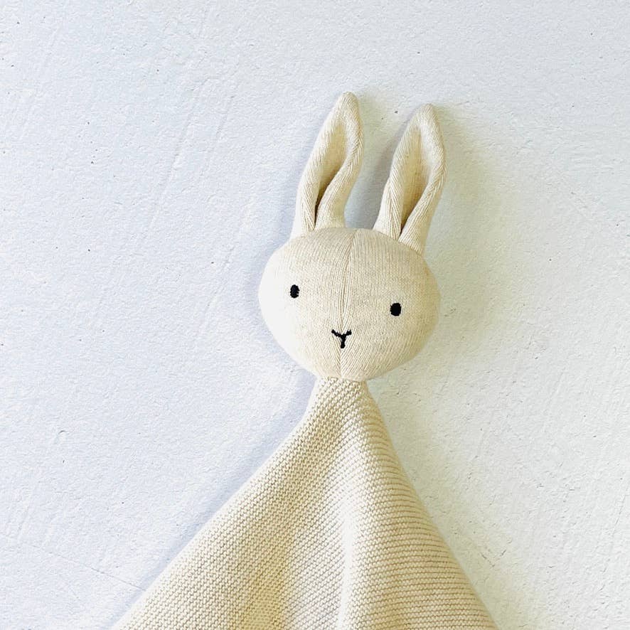 Bunny Baby Lovey Security Blanket