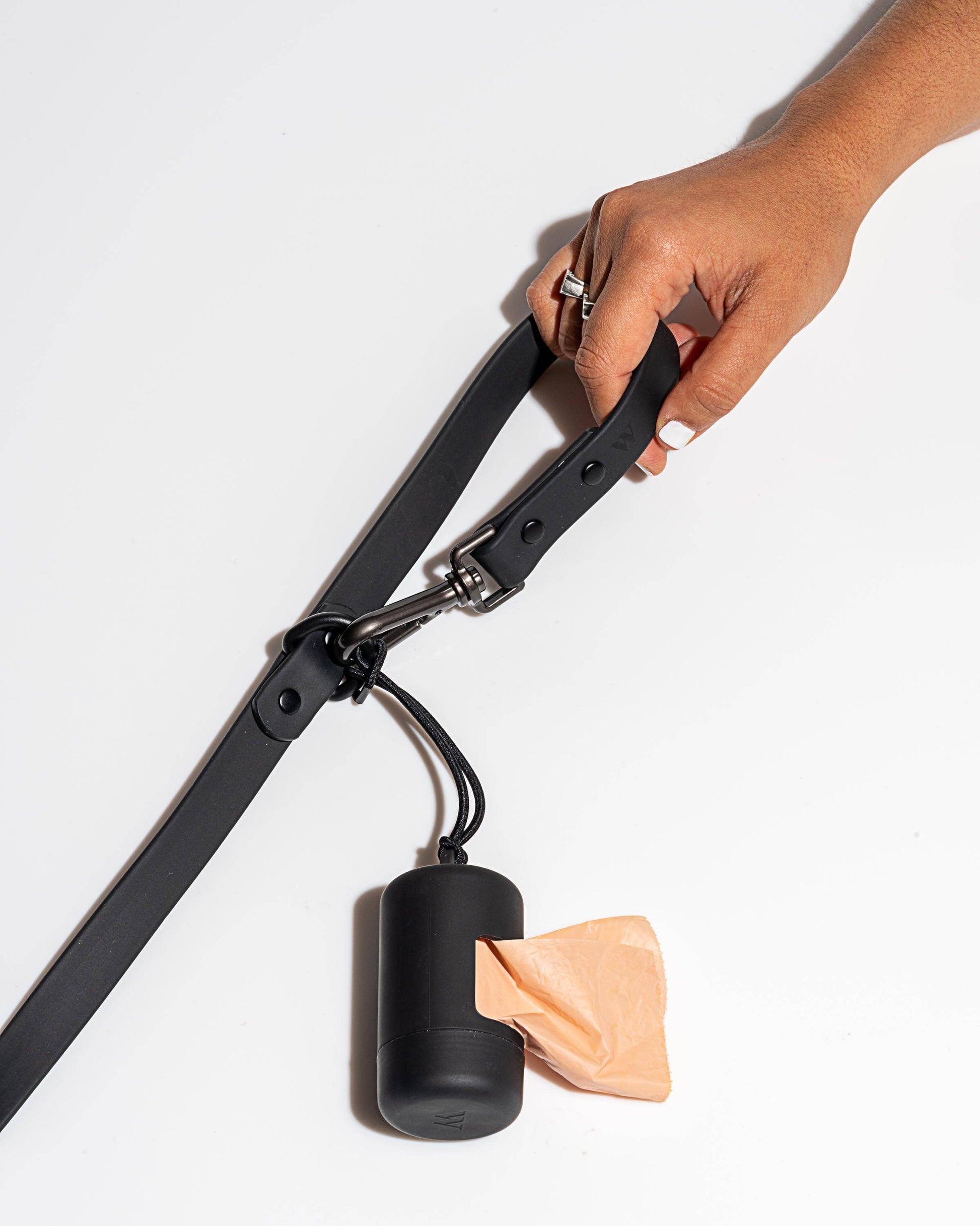 Wild One - Poop Bag Carrier Dispenser for Pets & Dogs: Holographic Lunar