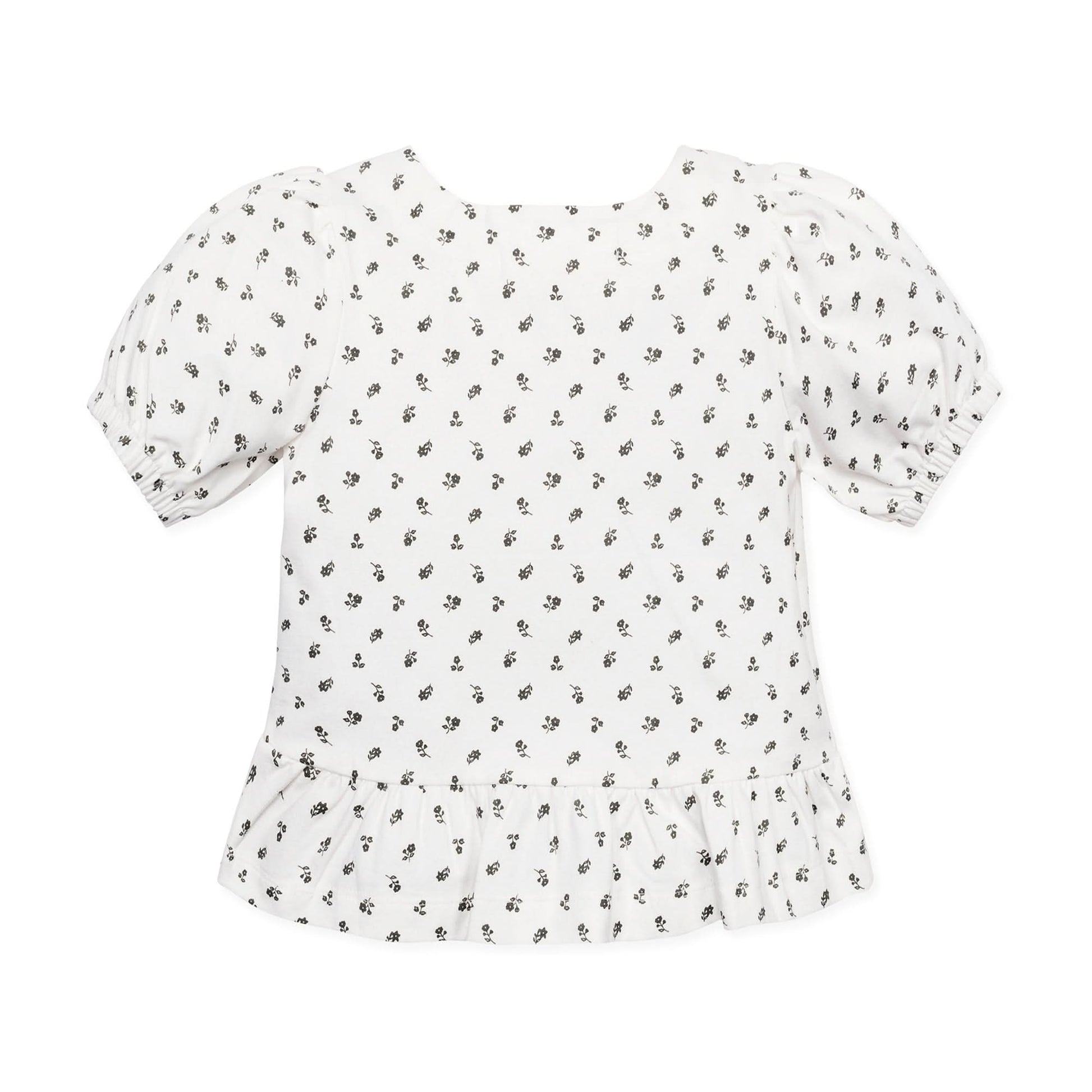 Hope and Henry - Organic Knit Peplum Top - Baby