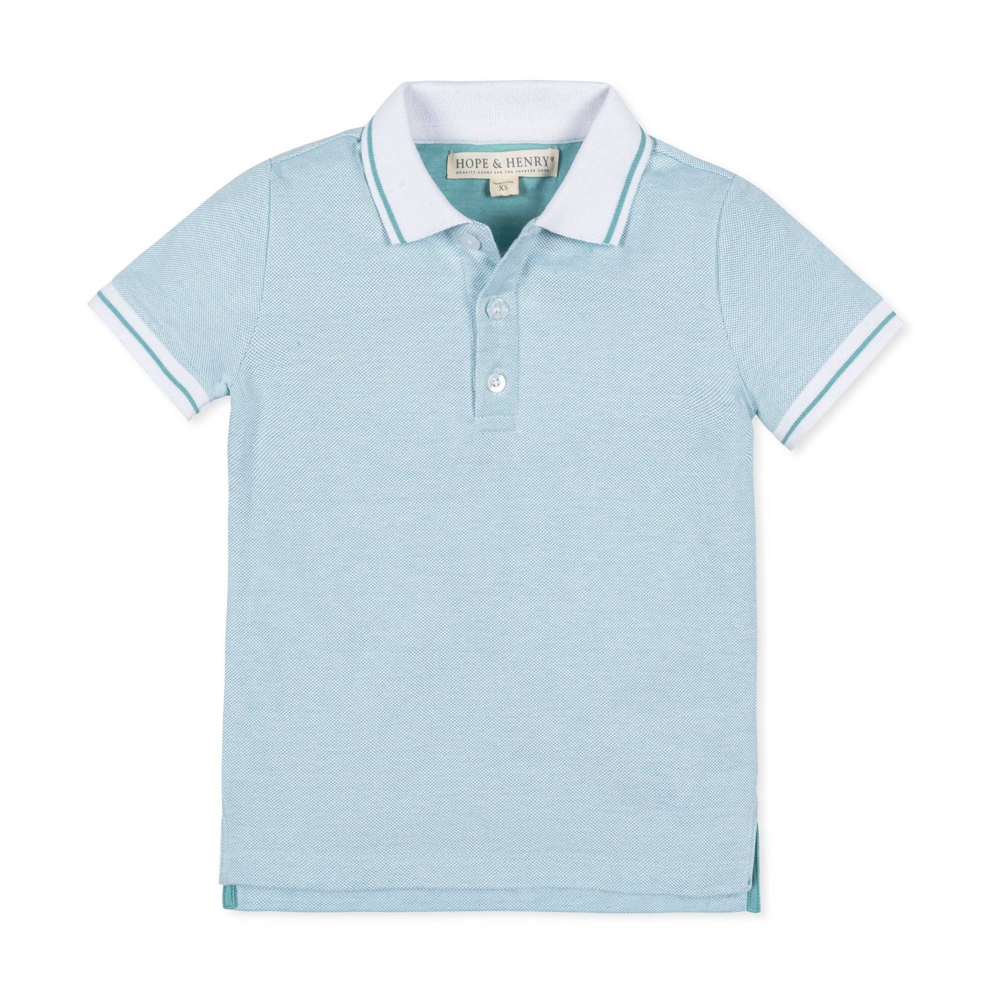 Hope and Henry - Organic Pique Polo