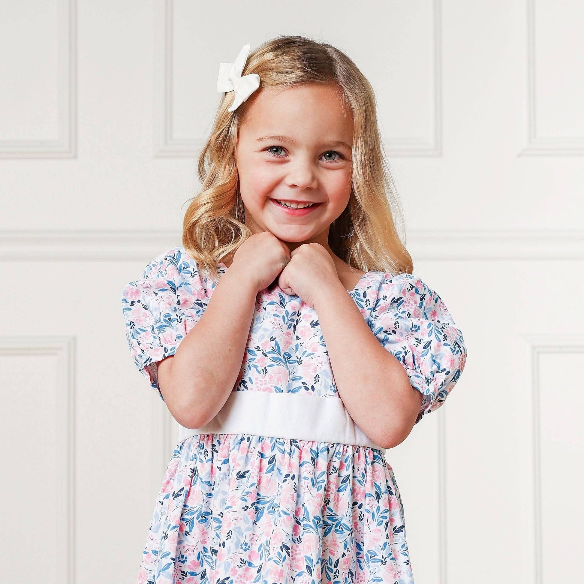 Hope and Henry - Puff Sleeve Party Dress
