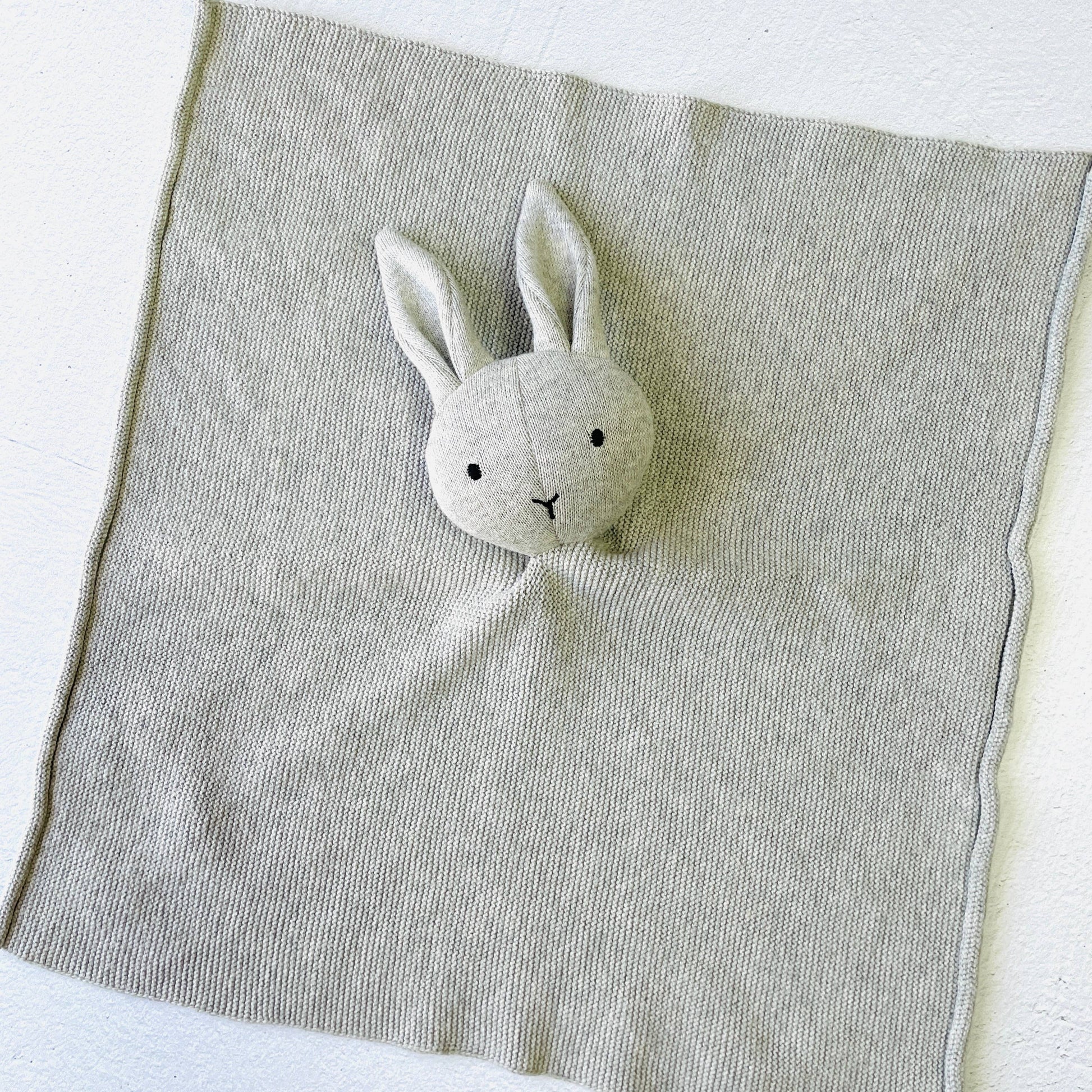 Bunny Baby Lovey Security Blanket