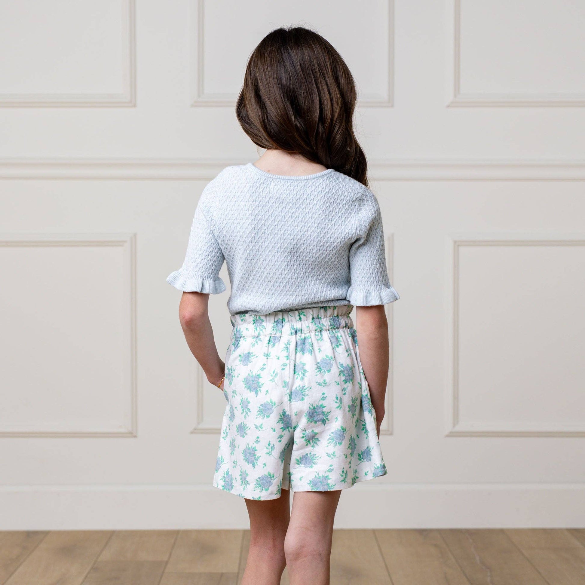 Hope and Henry - Linen Pull-On Paperbag Shorts