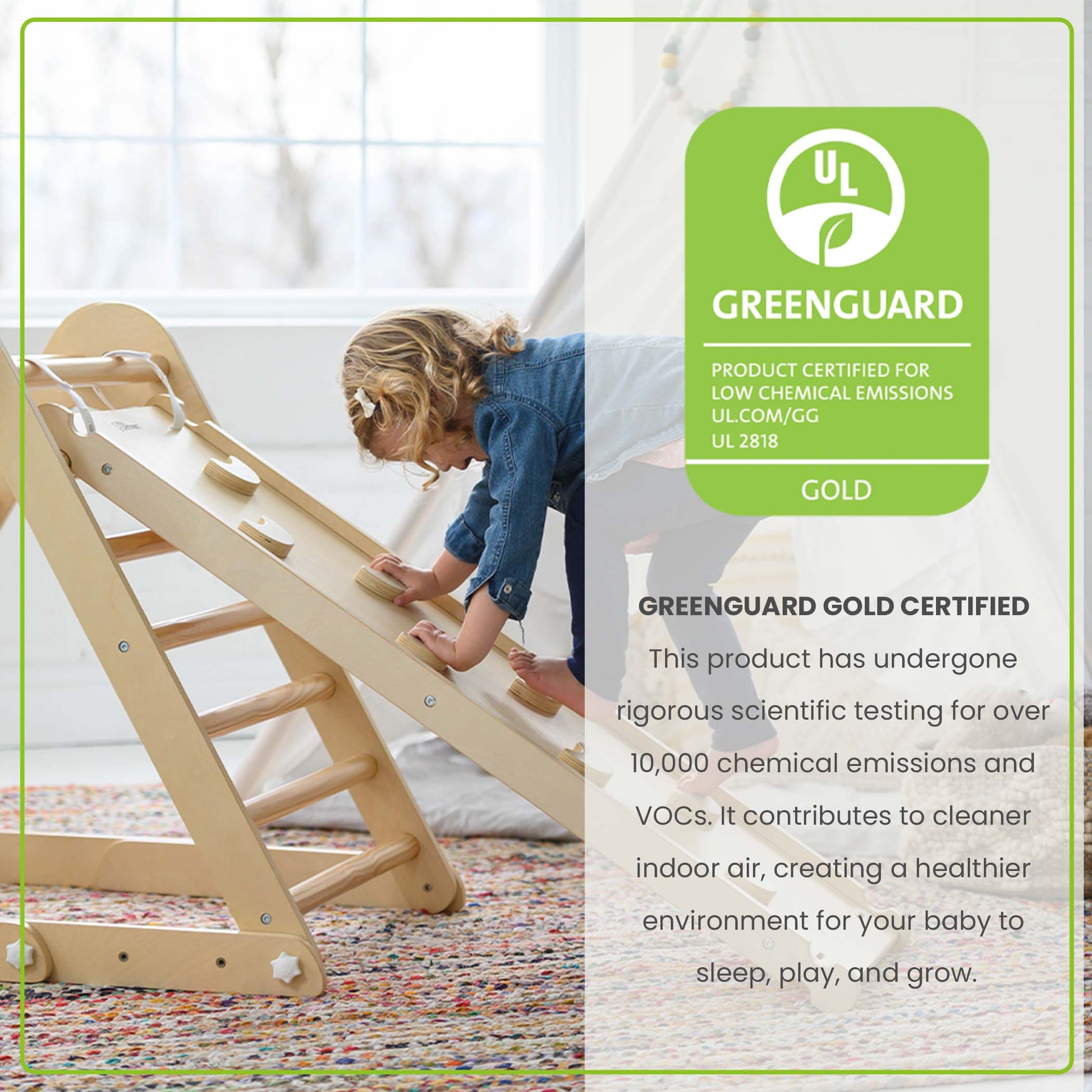 Little Partners - 2-in-1 Climbing Ramp Slide