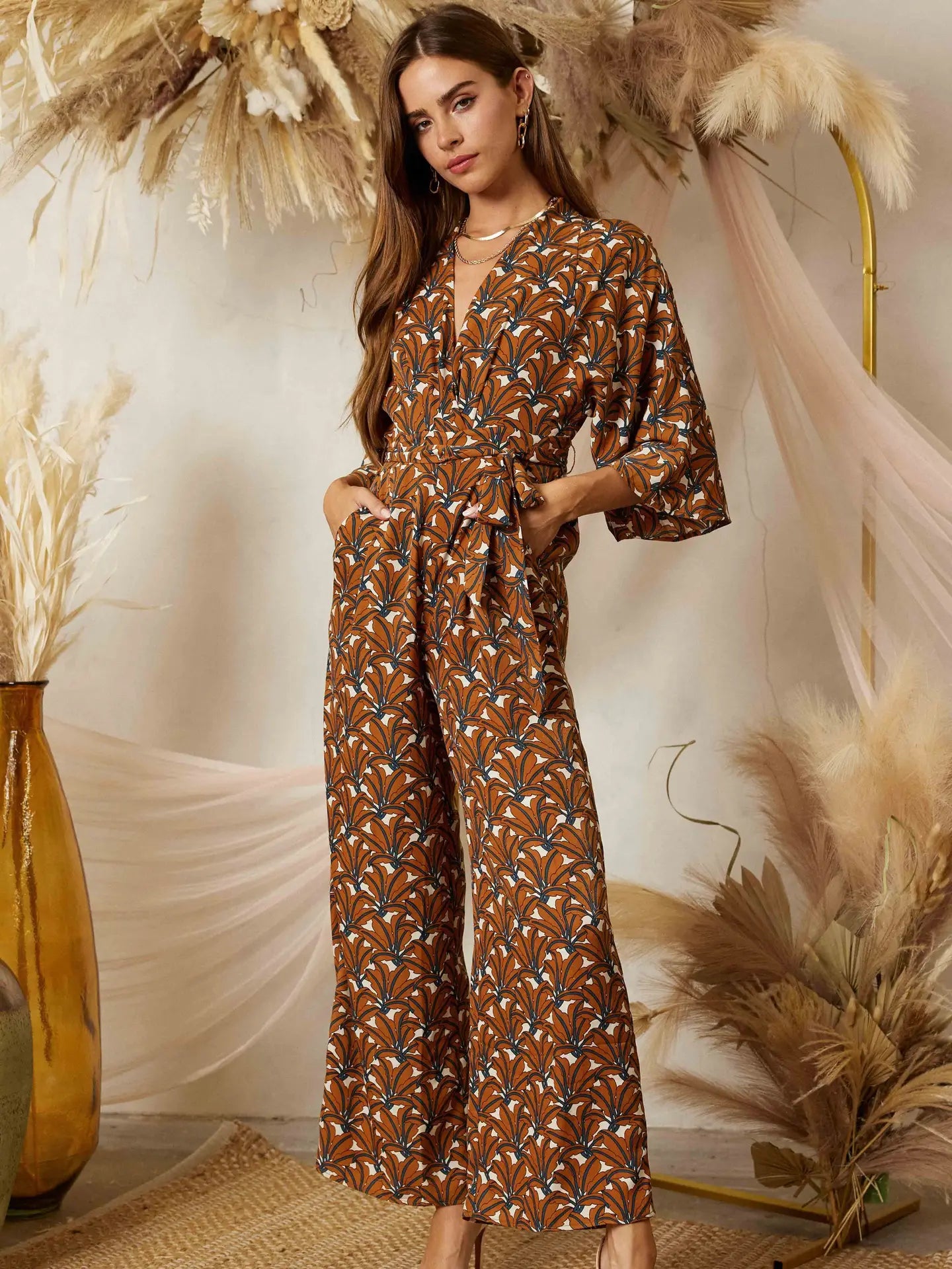 Printed Jumpsuit