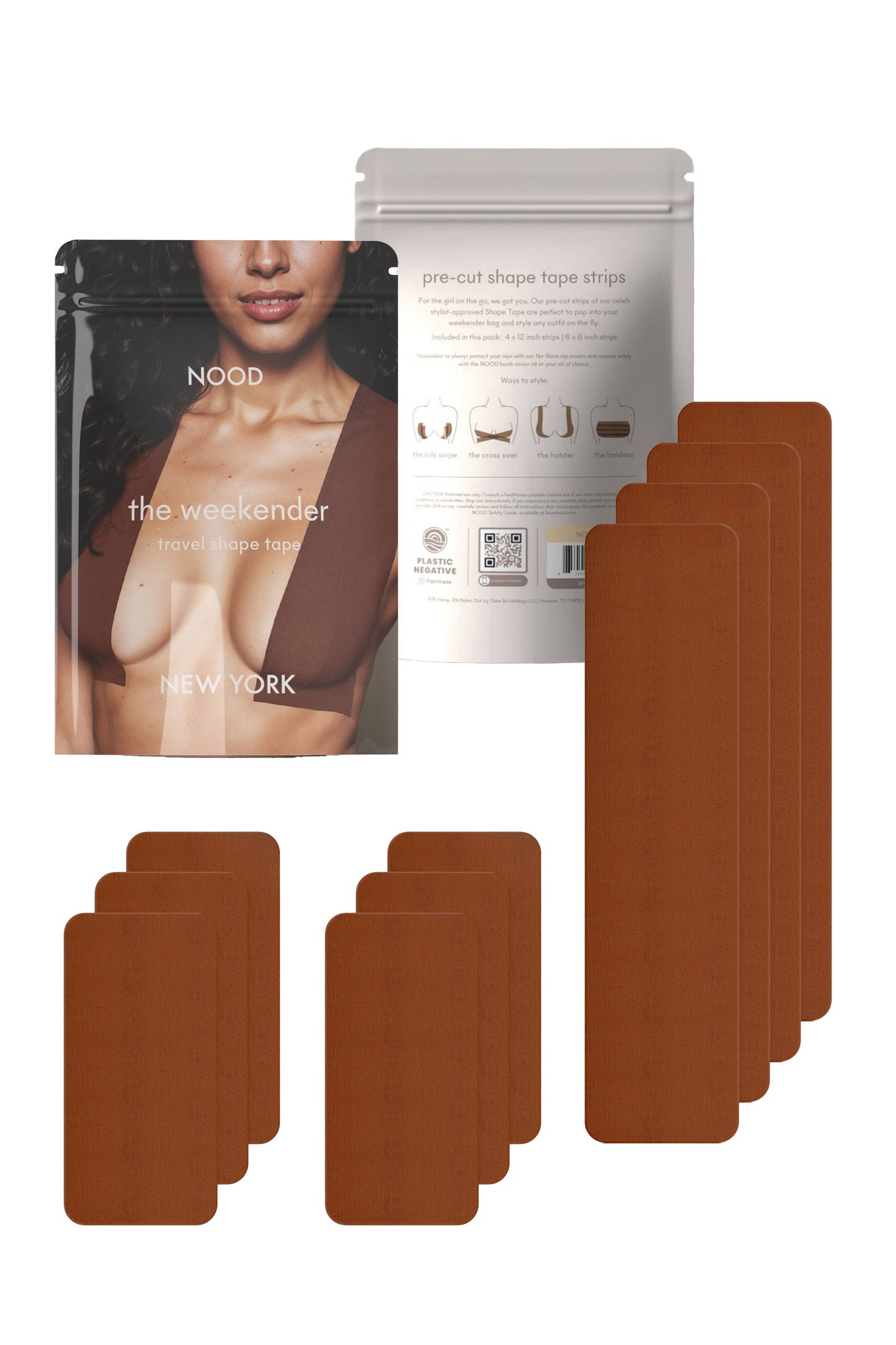 NOOD - The Weekender | Pre-Cut Travel Breast Tape