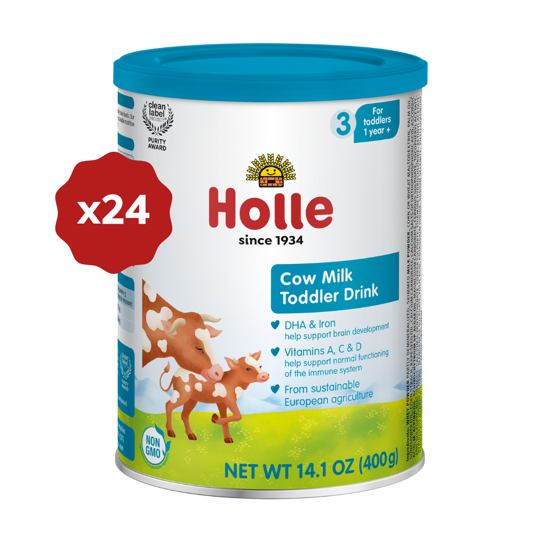Holle Cow Milk Toddler Drink - Stage 3 | Non GMO (14 oz)