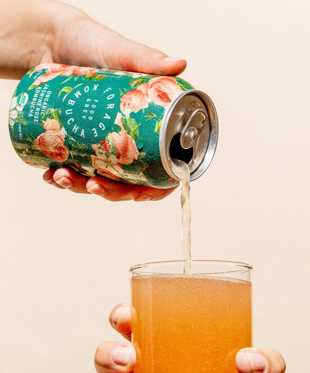 Forage Kombucha - Jasmine Rose Kombucha