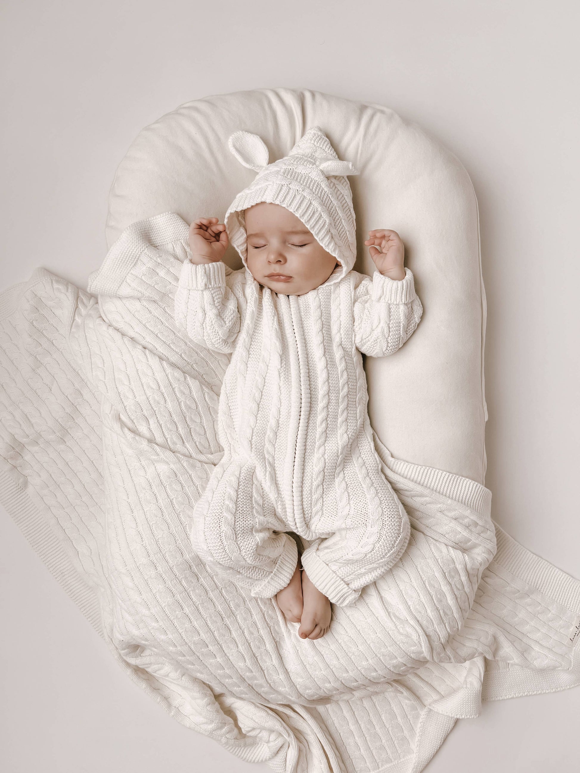 Luna + Luca Baby Bear Jumpsuit
