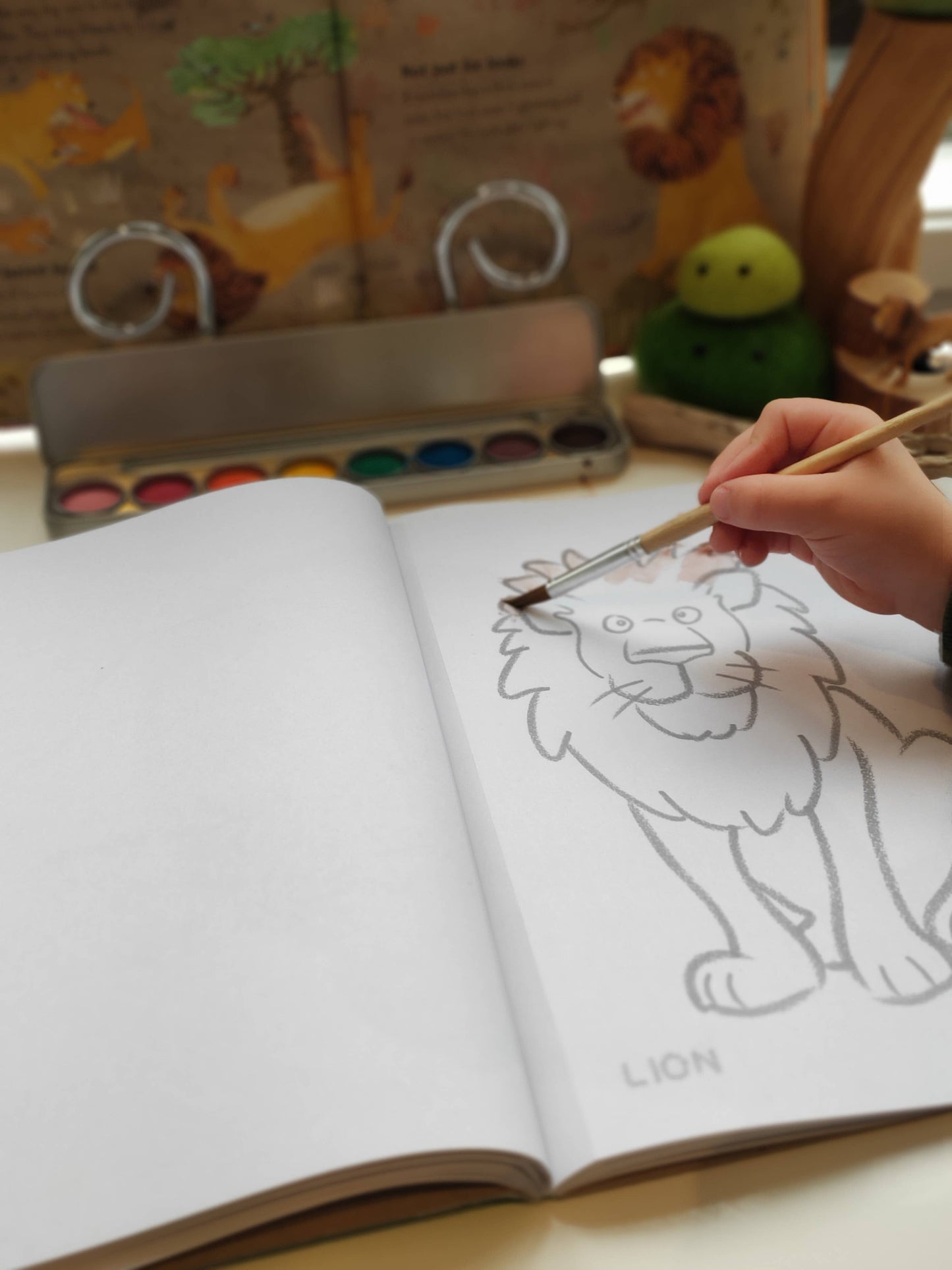 Honeysticks - Honeysticks Colouring Book - Endangered Animals Adventure