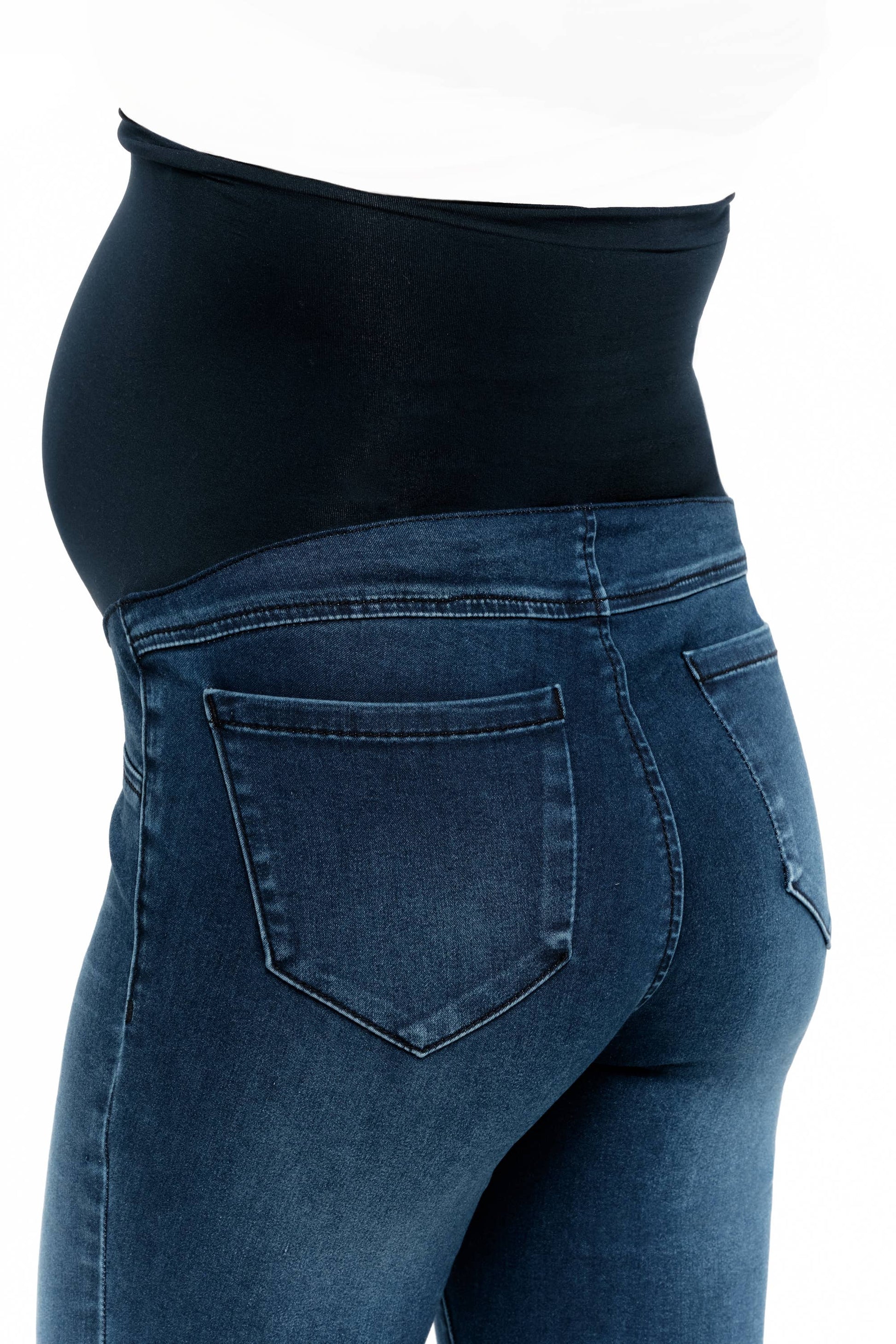 1822 Denim - Maternity 30" Better Butter Slim Straight Jean in Lanie