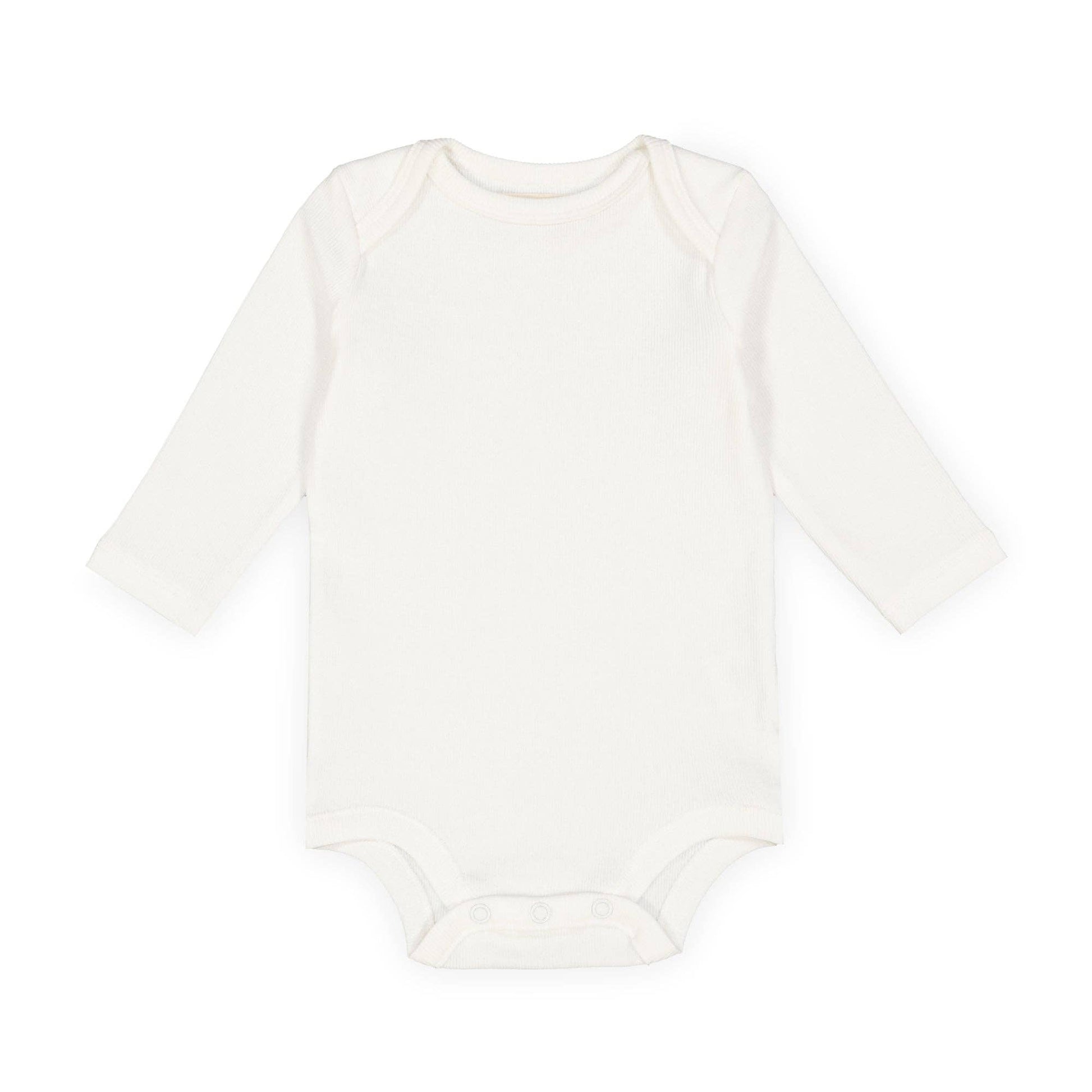 Rib Bodysuit and Sweater Overall Set
