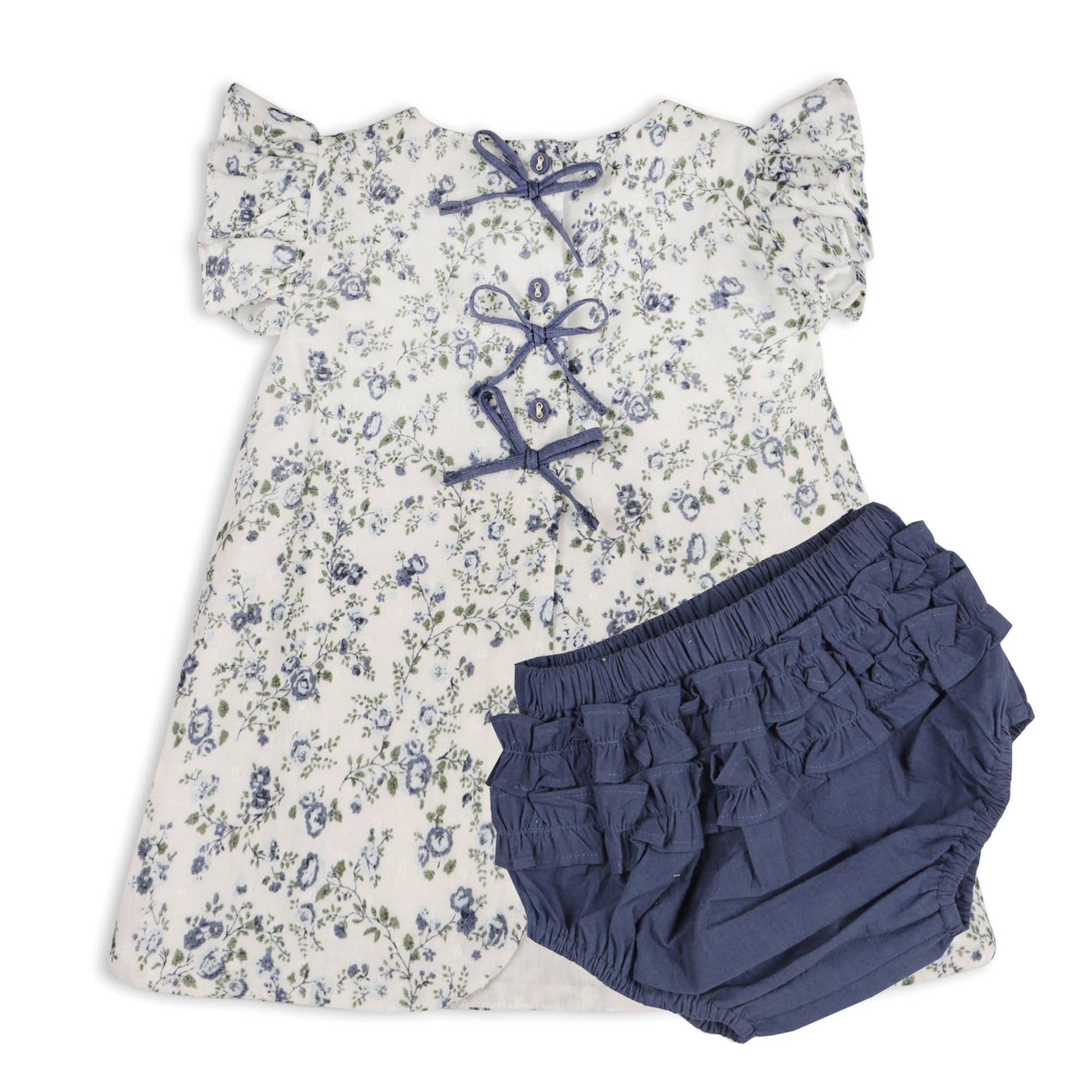 Celia Floral Baby Bow Blouse +Bloomer