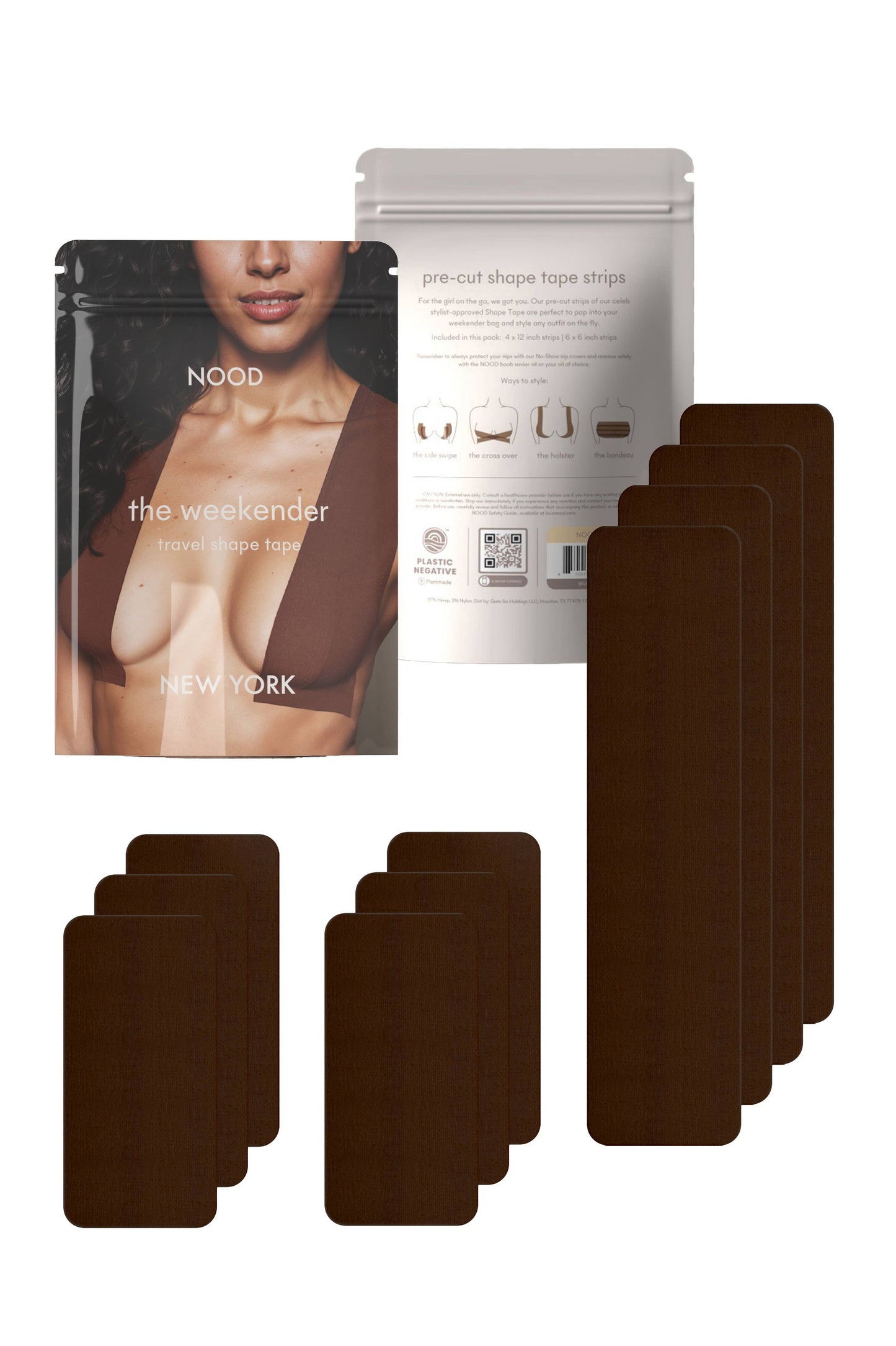NOOD - The Weekender | Pre-Cut Travel Breast Tape