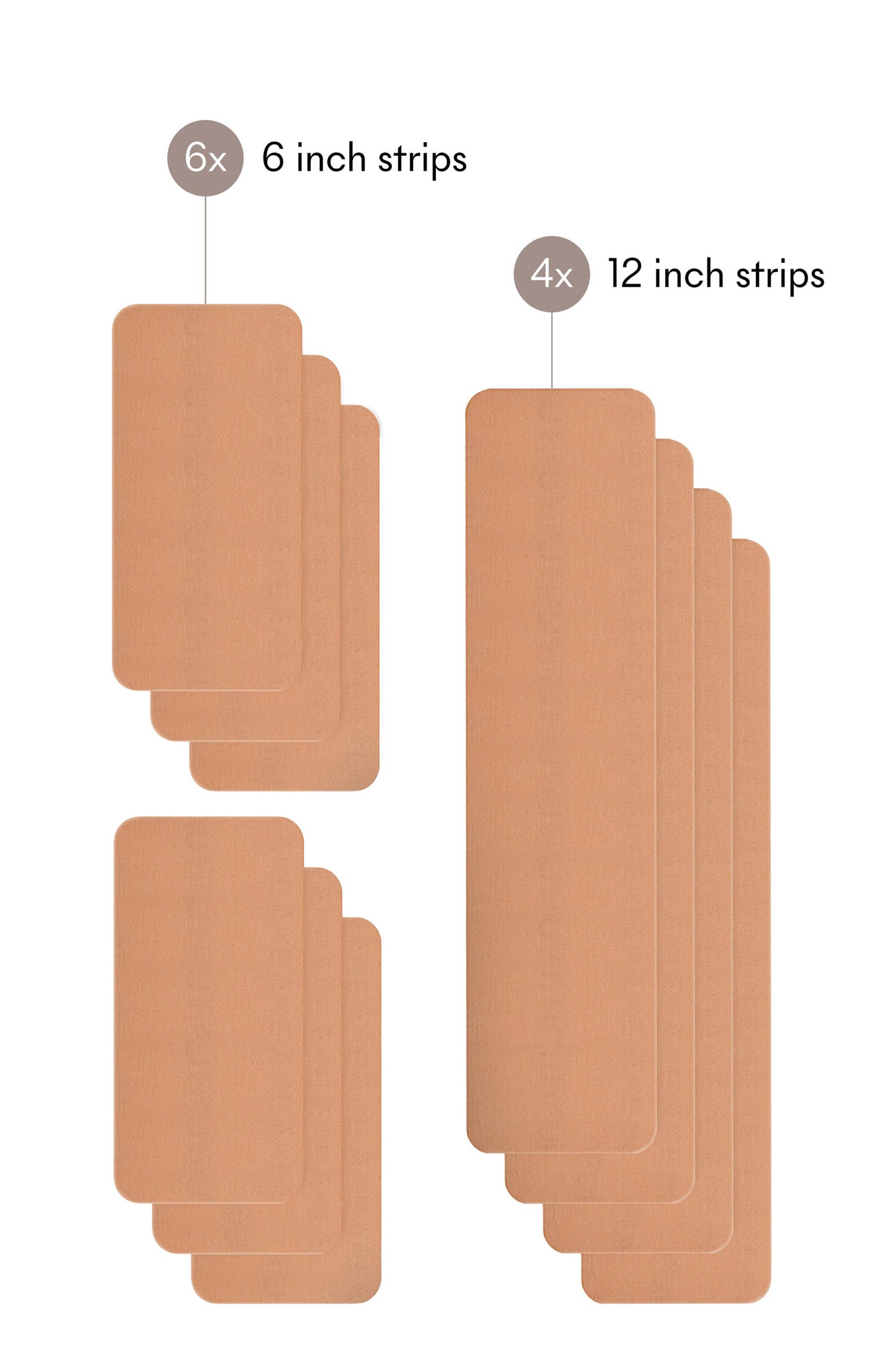 NOOD - The Weekender | Pre-Cut Travel Breast Tape