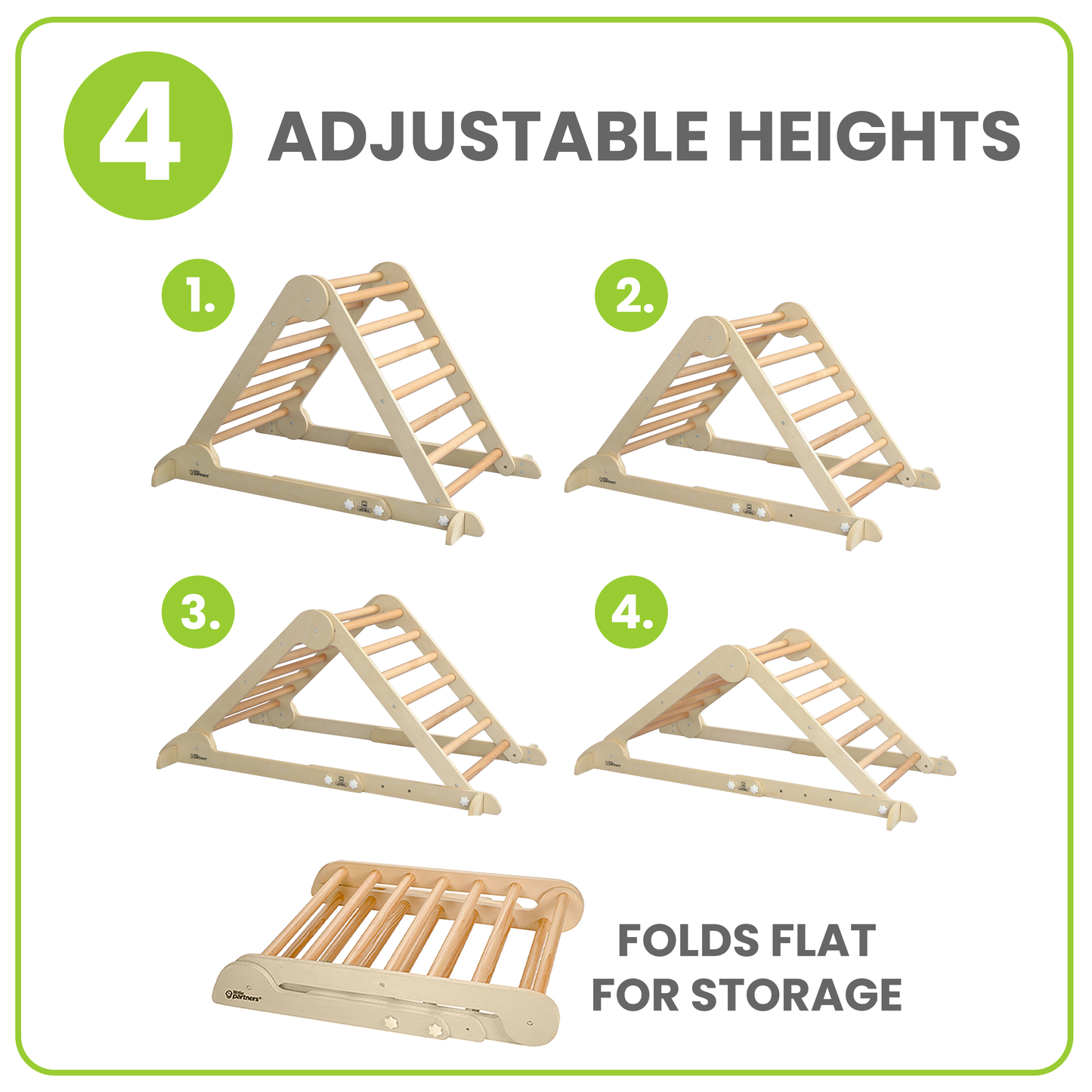 Little Partners - Learn 'N Climb Triangle - Knock Down