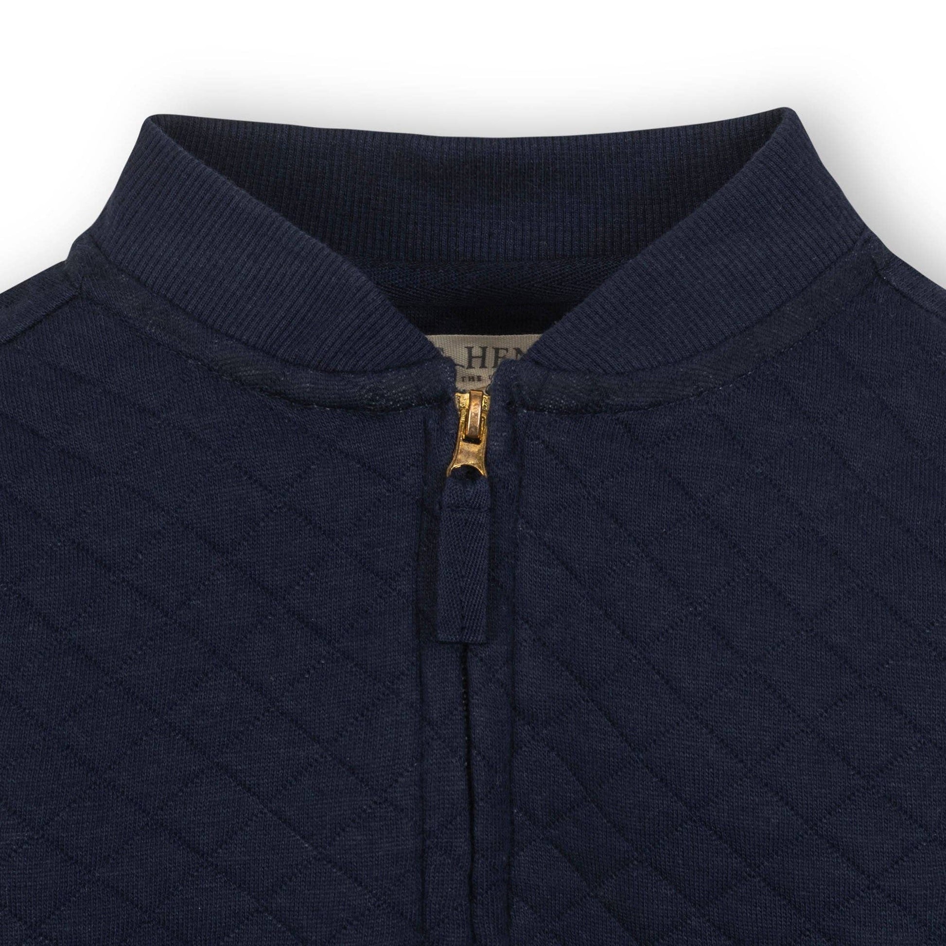 Quilted Bomber Jacket