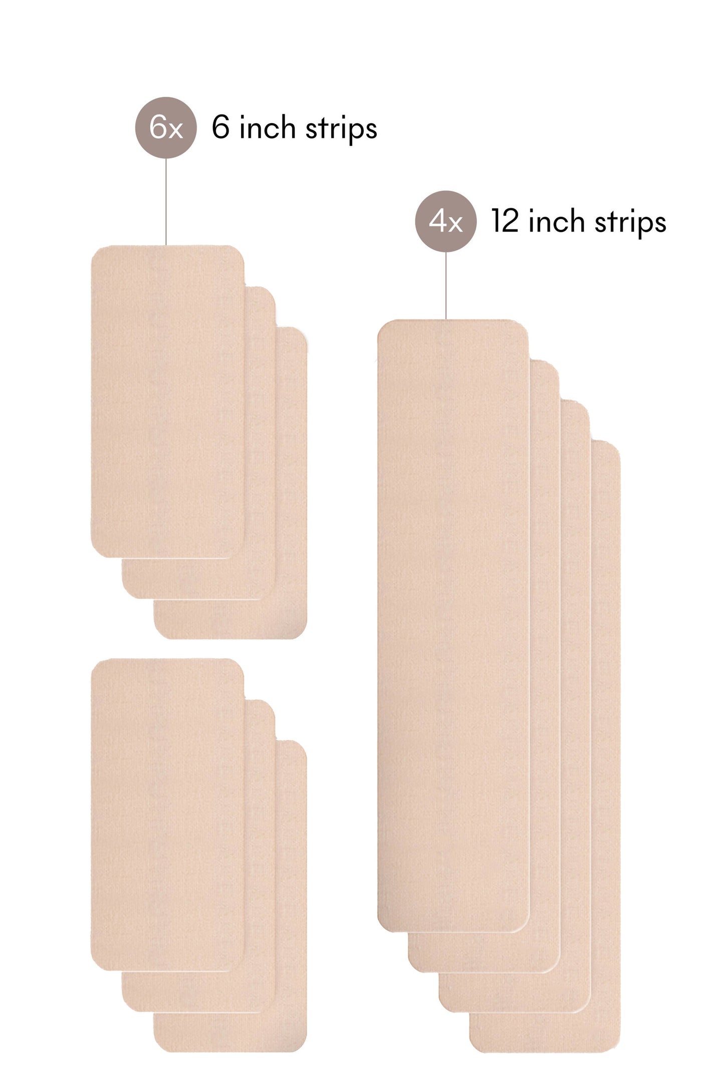 NOOD - The Weekender | Pre-Cut Travel Breast Tape