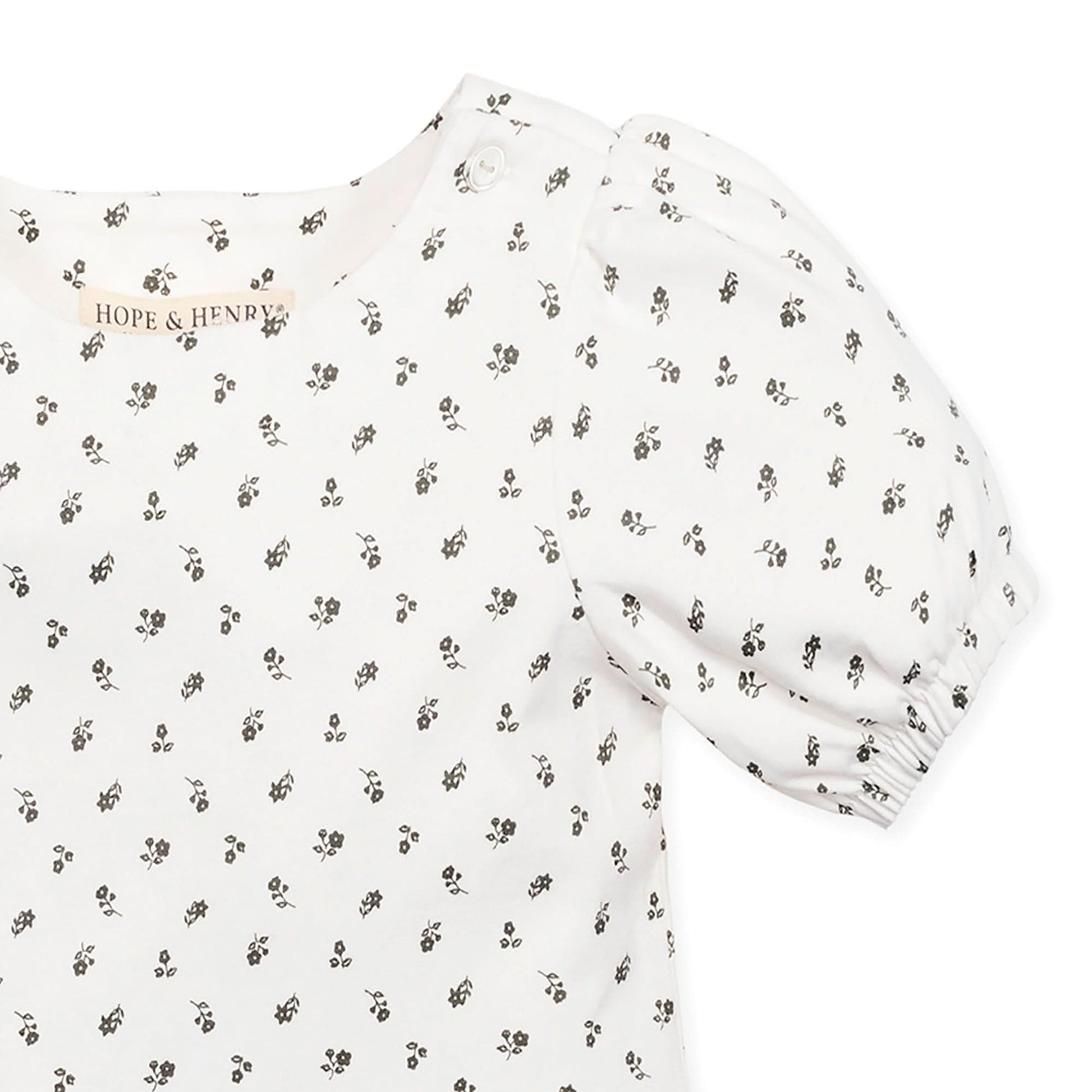 Hope and Henry - Organic Knit Peplum Top - Baby