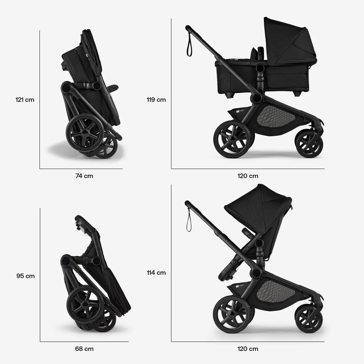Bugaboo Kangaroo Bassinet and Seat Stroller