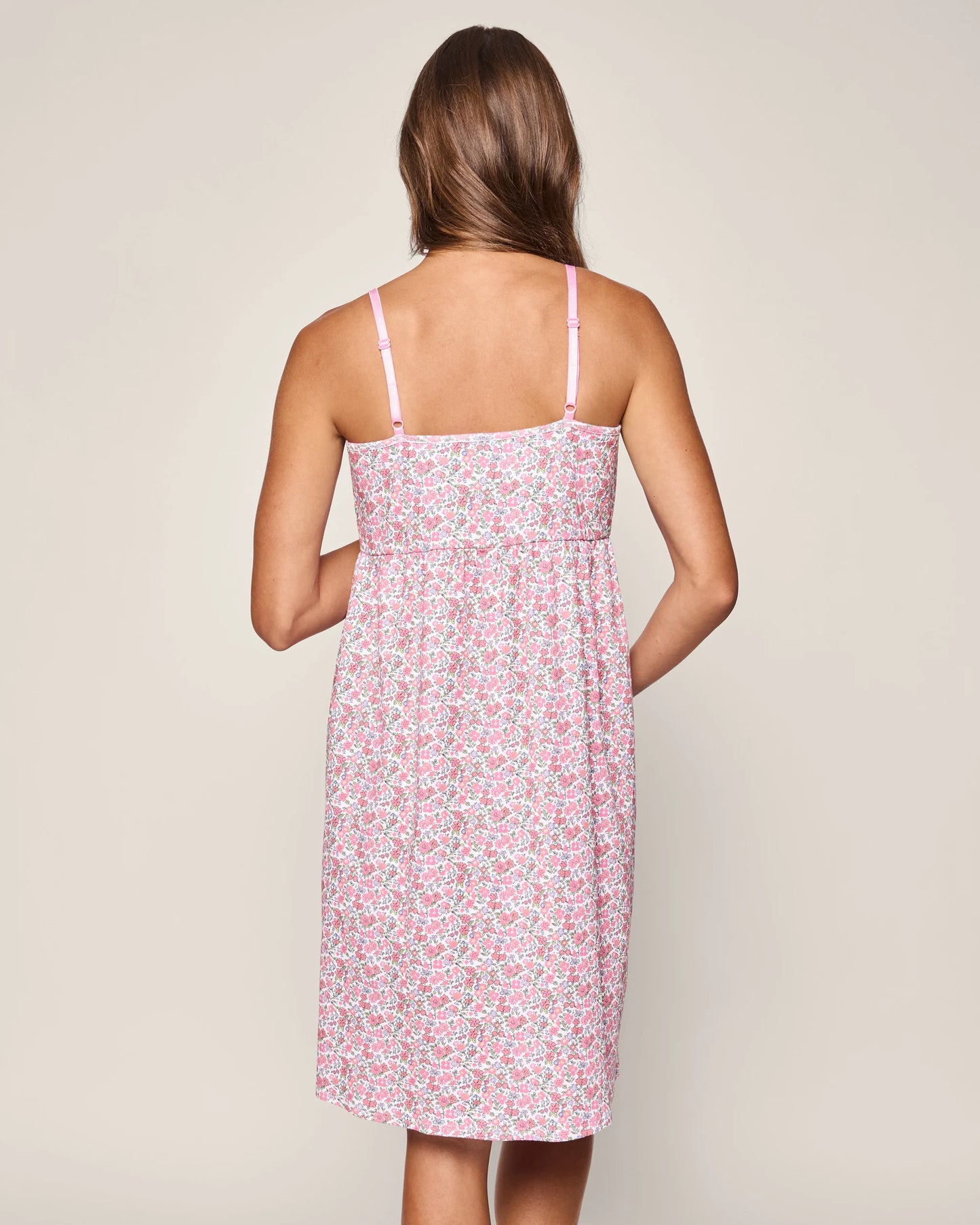 Women's Pima Maternity Nightgown in Fleur de Rose