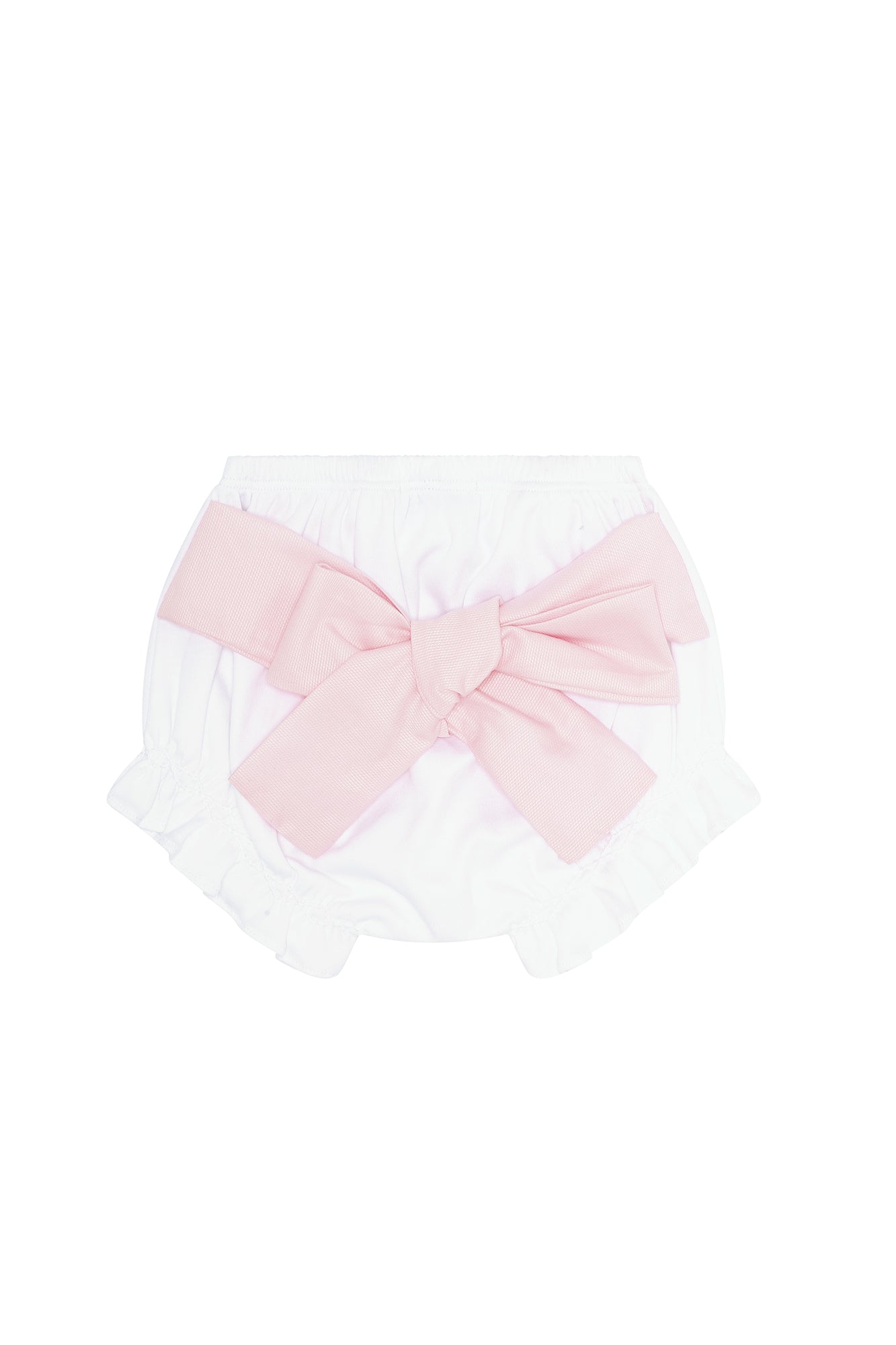 Pink Baby Bow Bloomer