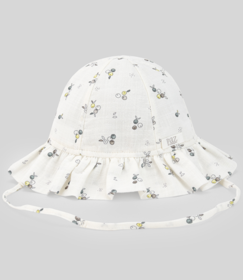 Woven Newborn Hat "Pomba"