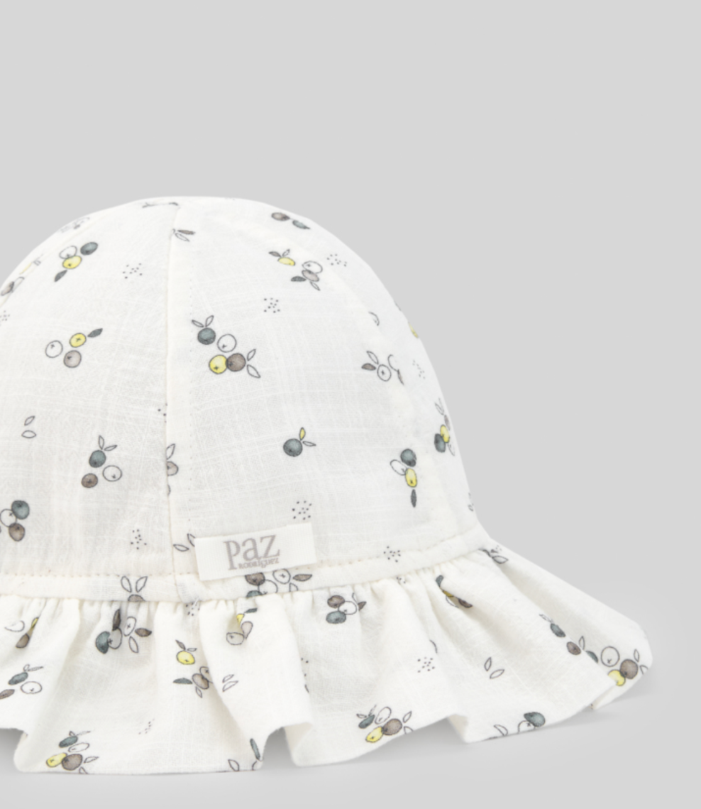 Woven Newborn Hat "Pomba"