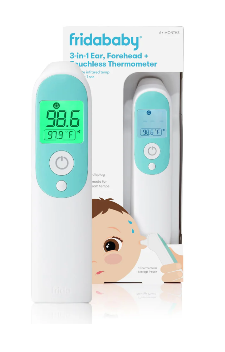 3-in-1 Ear, Forehead + Touchless Thermometer