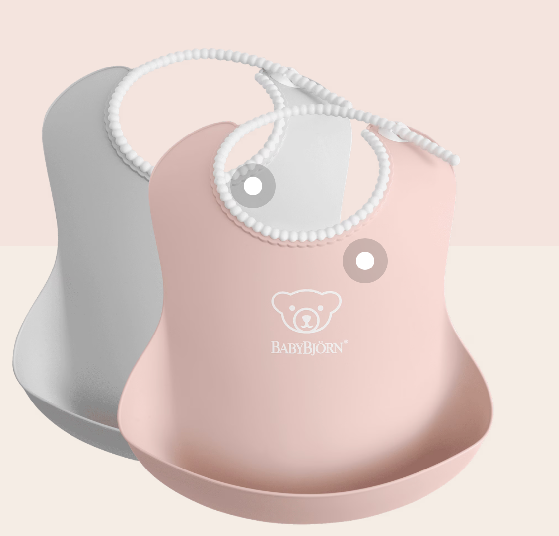 Baby Bjorn Baby Bib, 2-Pack