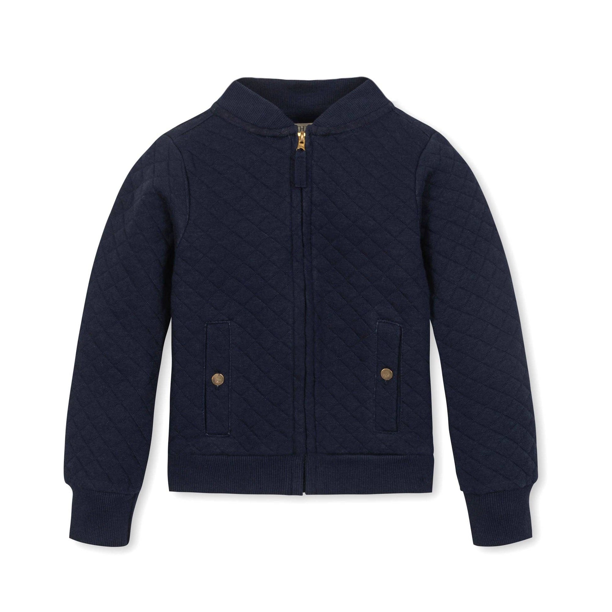 Quilted Bomber Jacket