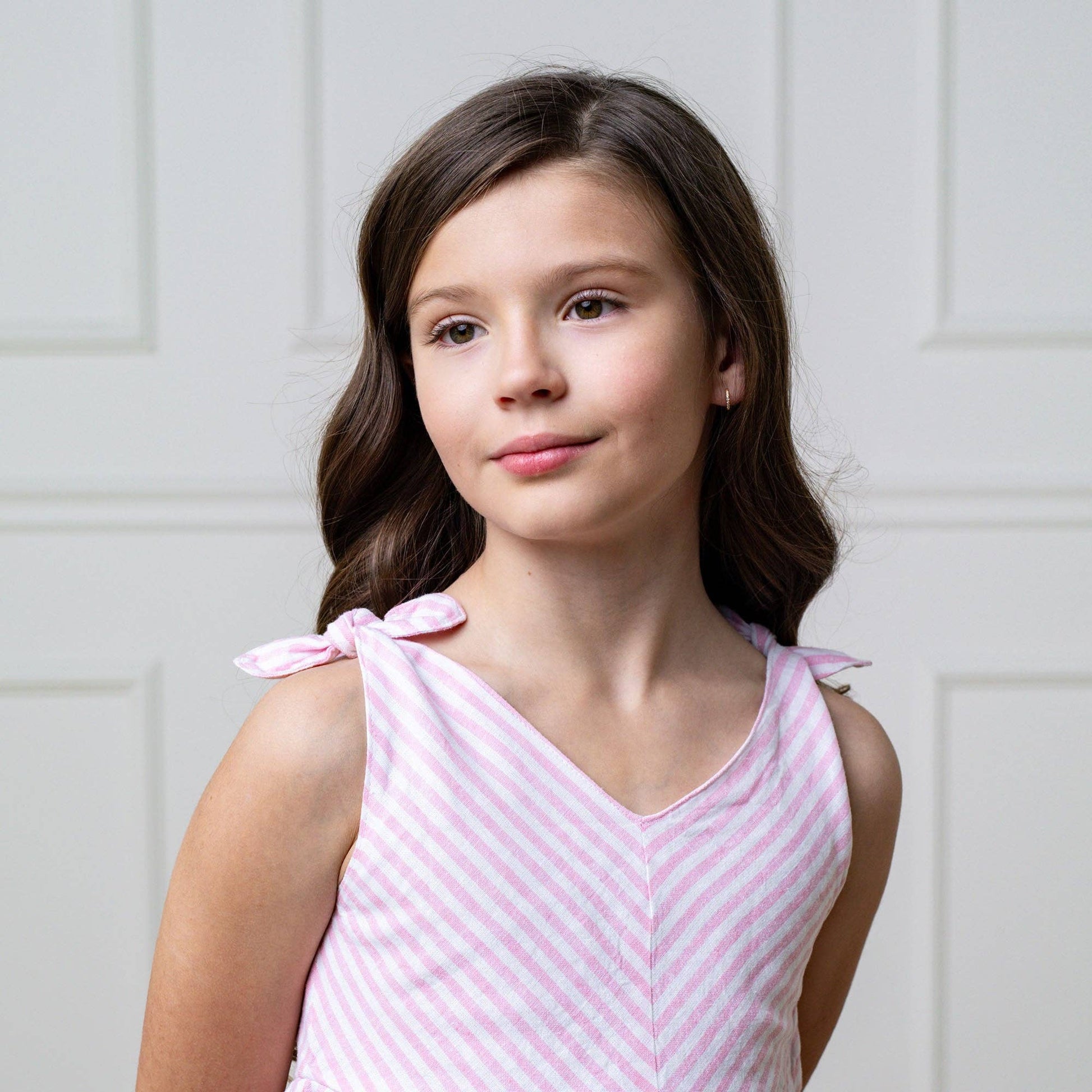 Hope and Henry - Bow Shoulder Swing Dress