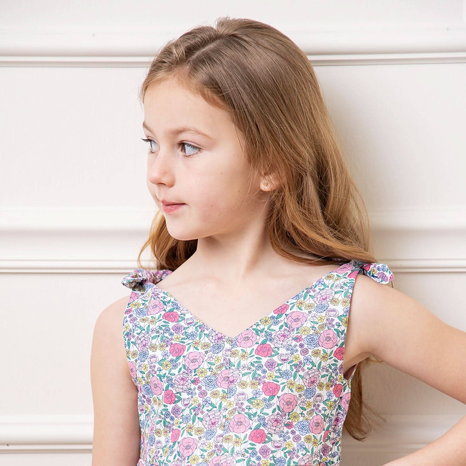 Hope and Henry - Bow Shoulder Swing Dress