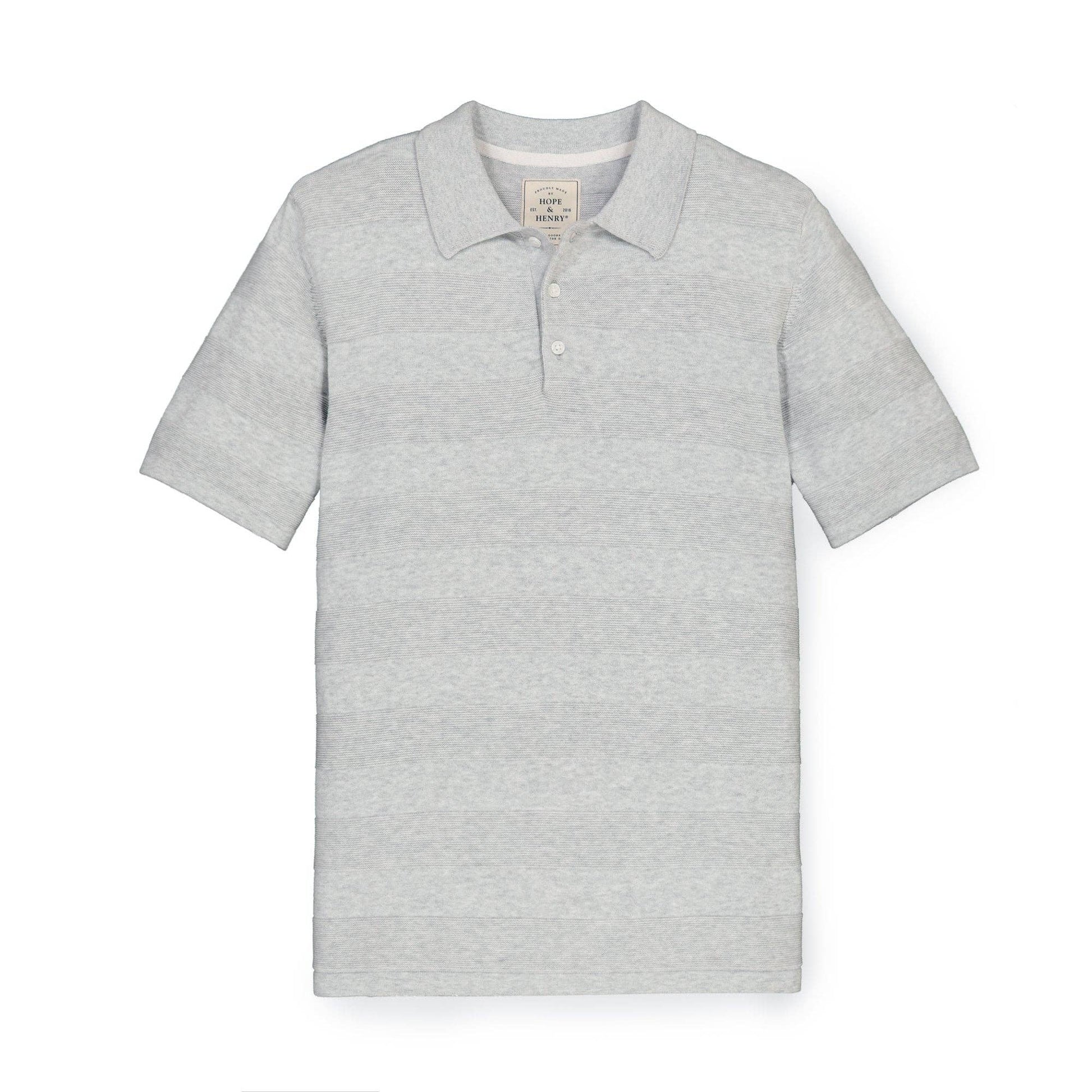 Hope and Henry - Short Sleeve Sweater Polo