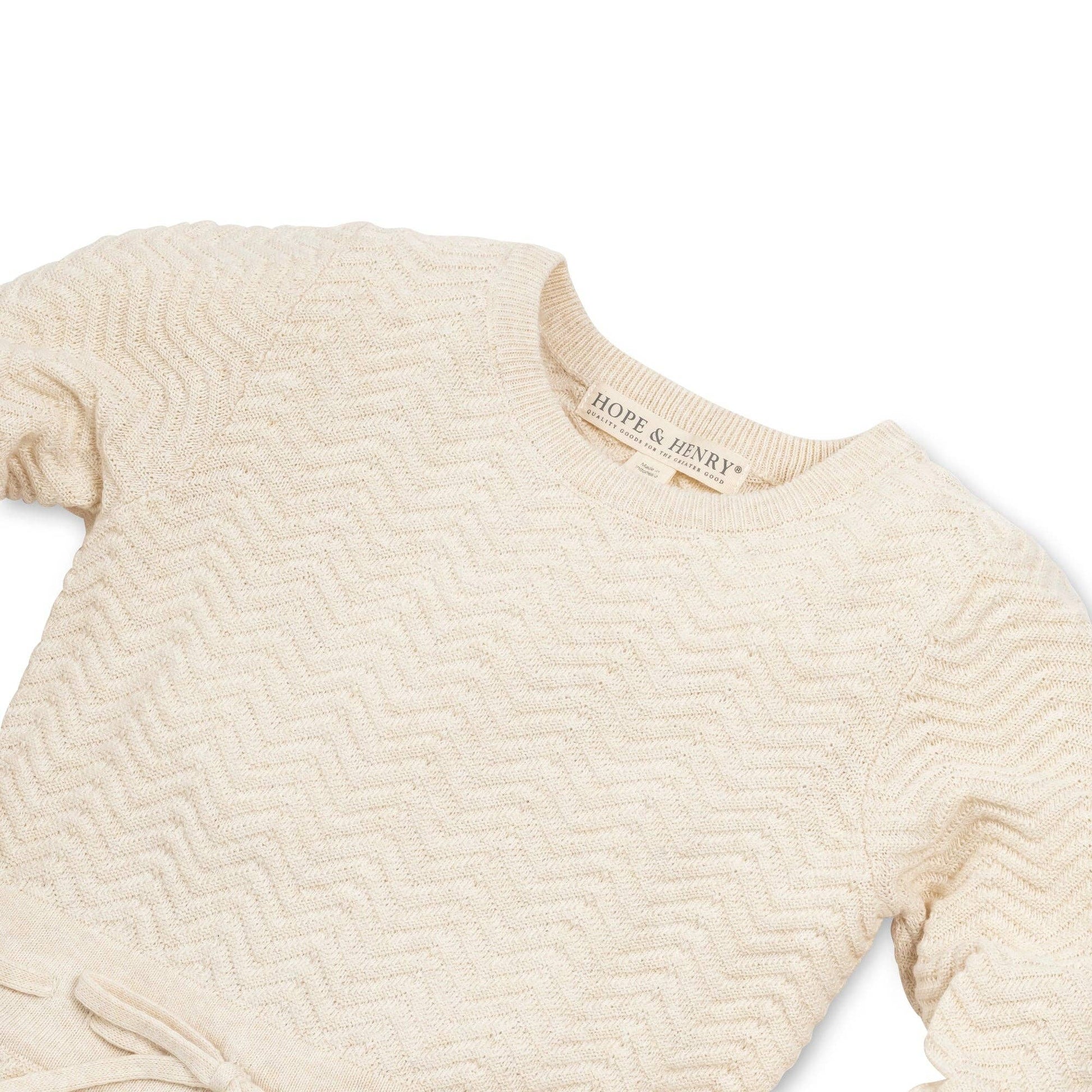 Balloon Sleeve Sweater Dress