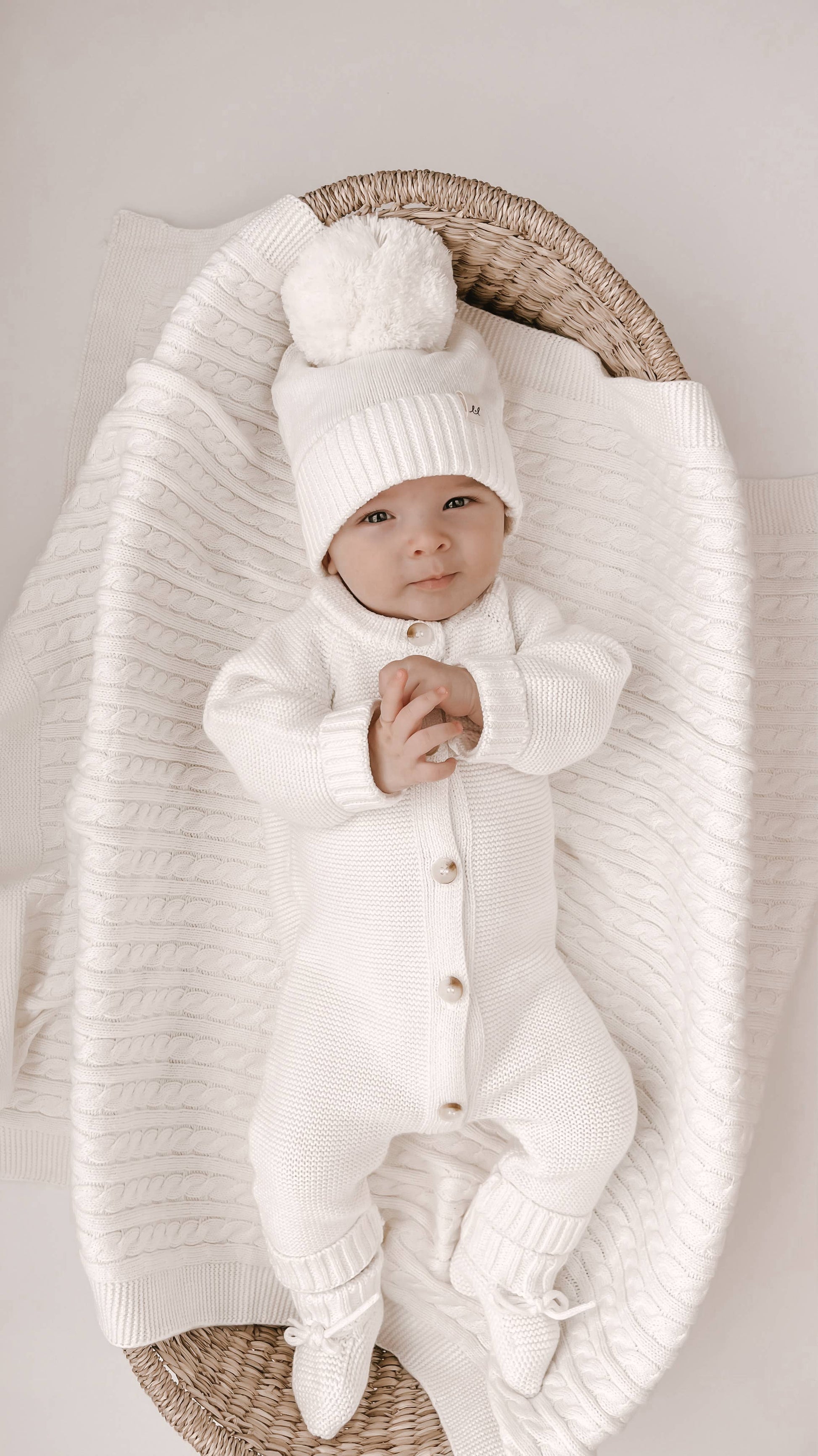 Luna + Luca Classic Purl Knit Jumpsuit