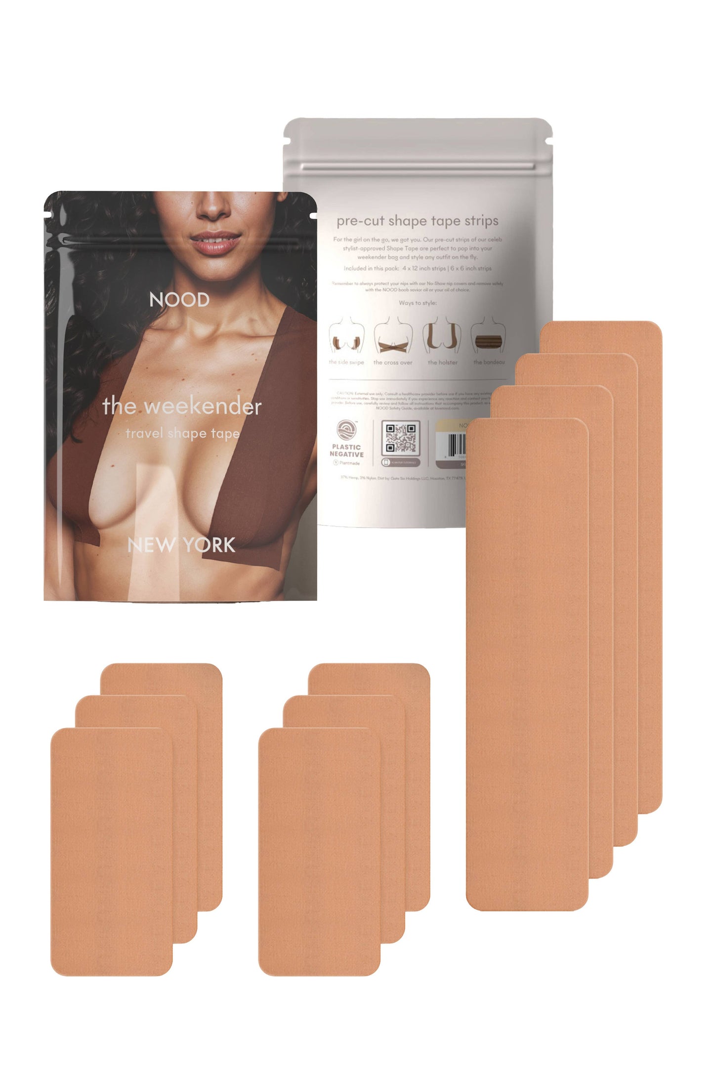 NOOD - The Weekender | Pre-Cut Travel Breast Tape
