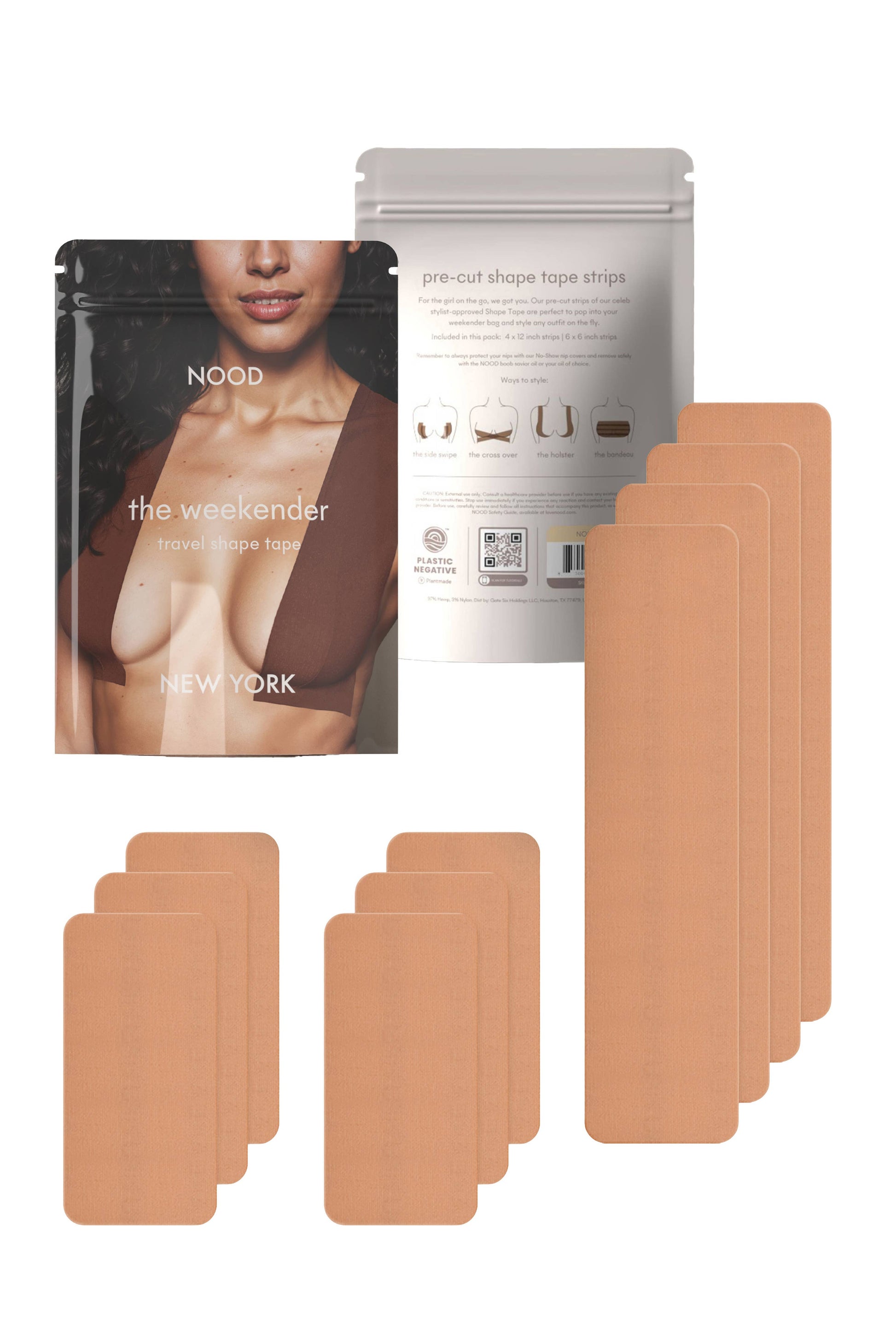 NOOD - The Weekender | Pre-Cut Travel Breast Tape