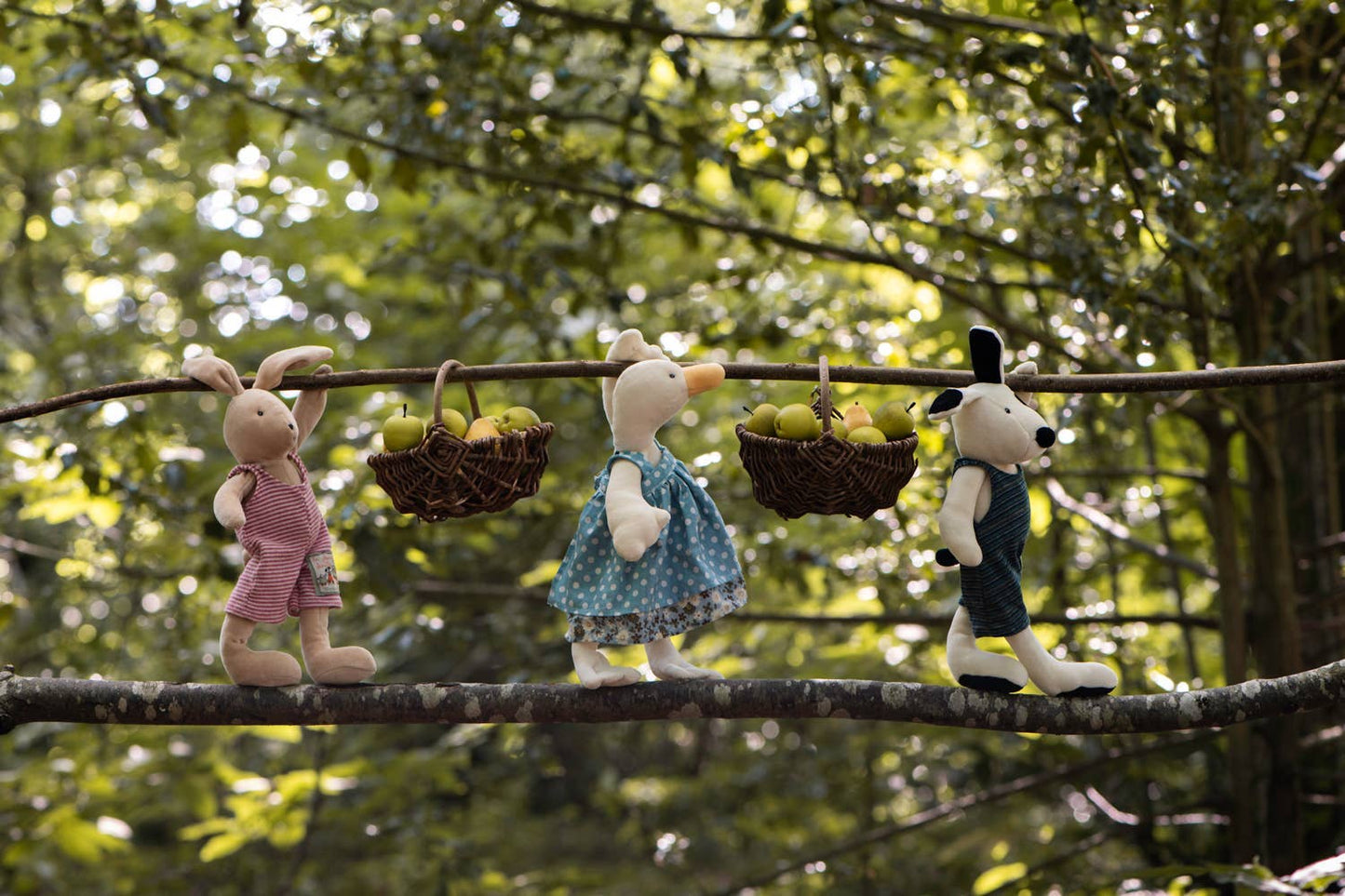 MOULIN ROTY by Speedy Monkey - Sylvain The Rabbit (medium) - Stuffed Toy