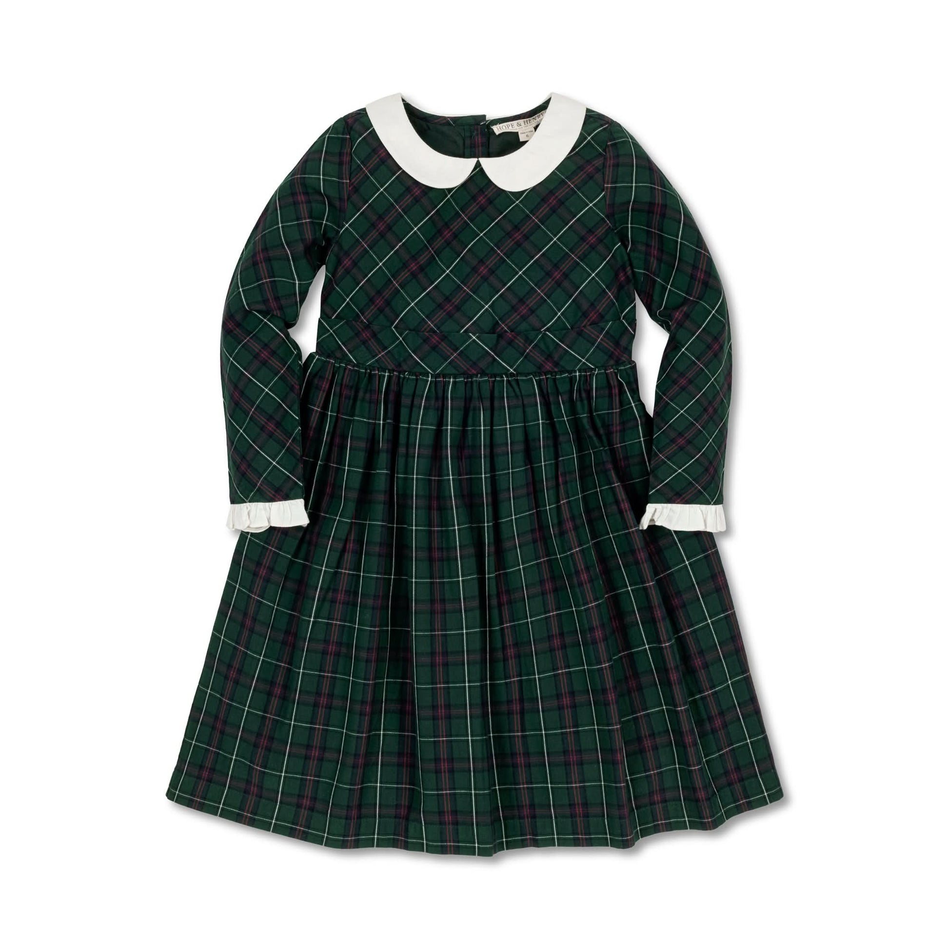Organic Ruffle Cuff Party Dress