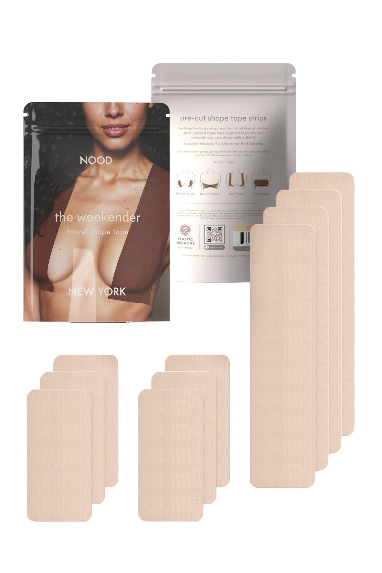 NOOD - The Weekender | Pre-Cut Travel Breast Tape