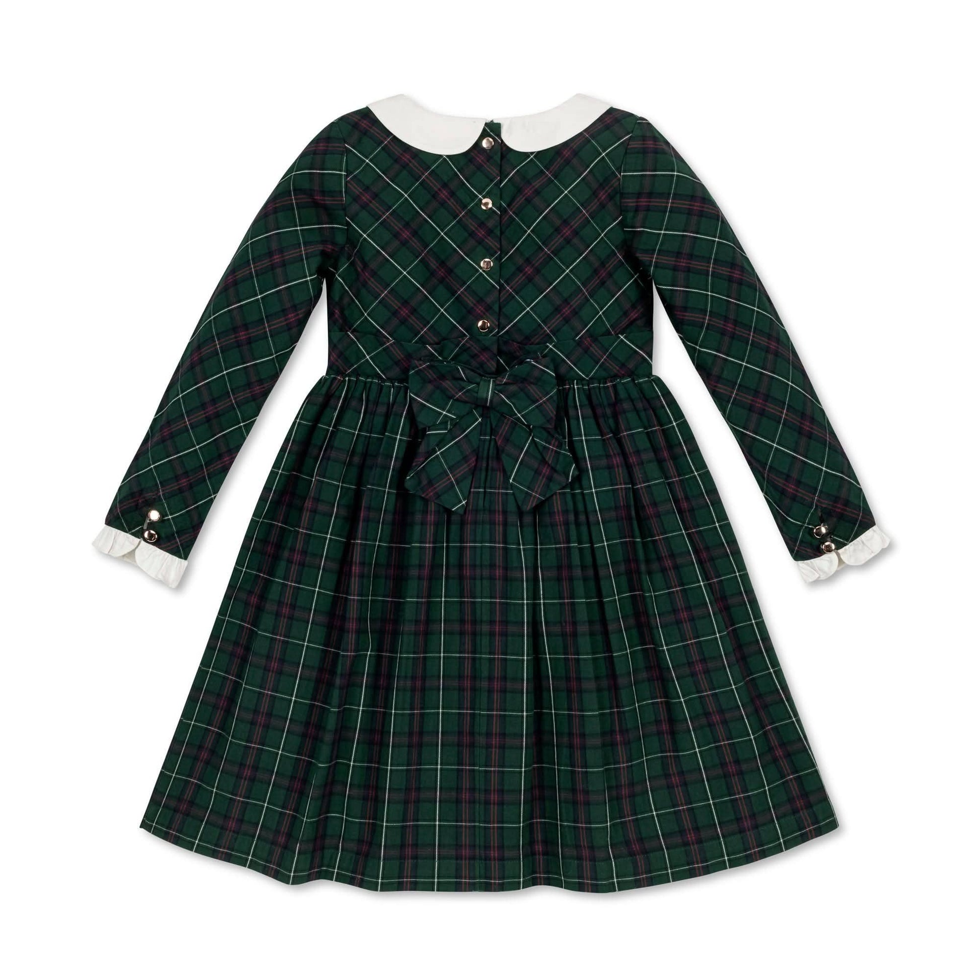 Organic Ruffle Cuff Party Dress