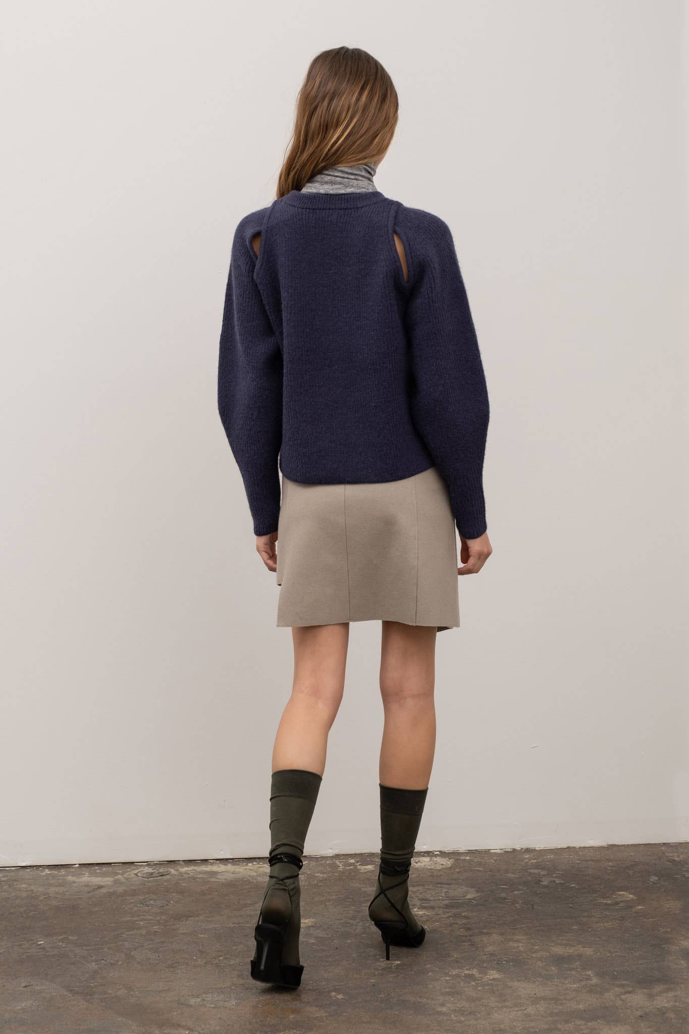 Cutout Sweater