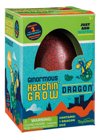 Toysmith - Hatchin' Grow Dragon