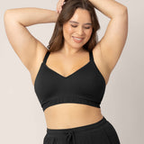 Signature Sublime® Contour Hands-Free Pumping & Nursing Bra | Black