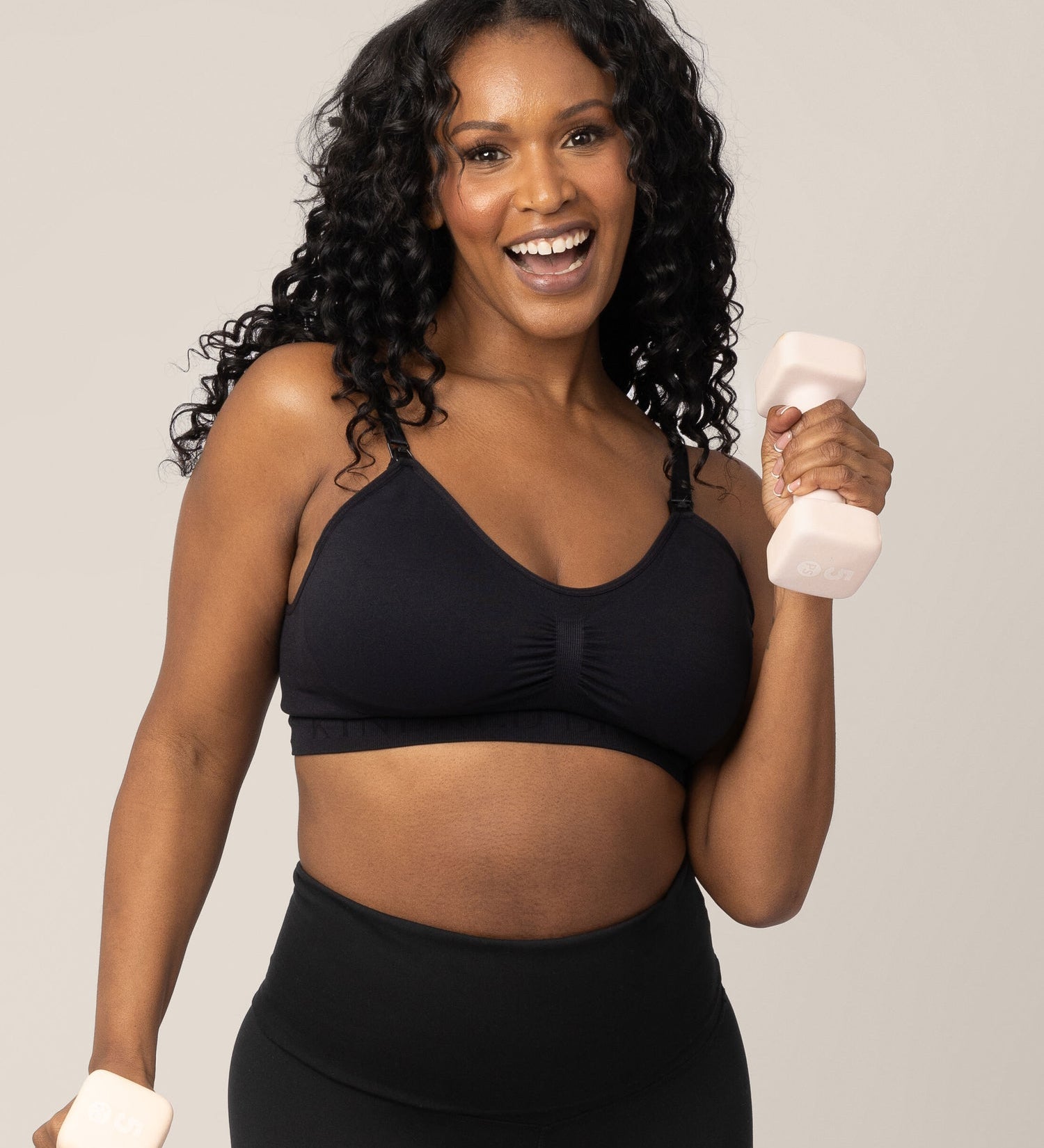 Sublime® Nursing Sports Bra | Black