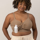 Sublime® Hands-Free Pumping & Nursing Bra | Latte