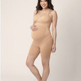 Seamless Bamboo Maternity Thigh Saver | Beige