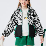 Balabala Kids Windproof Stand Collar Jacket