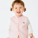 Balabala Baby Crew Neck Sleeveless Vest